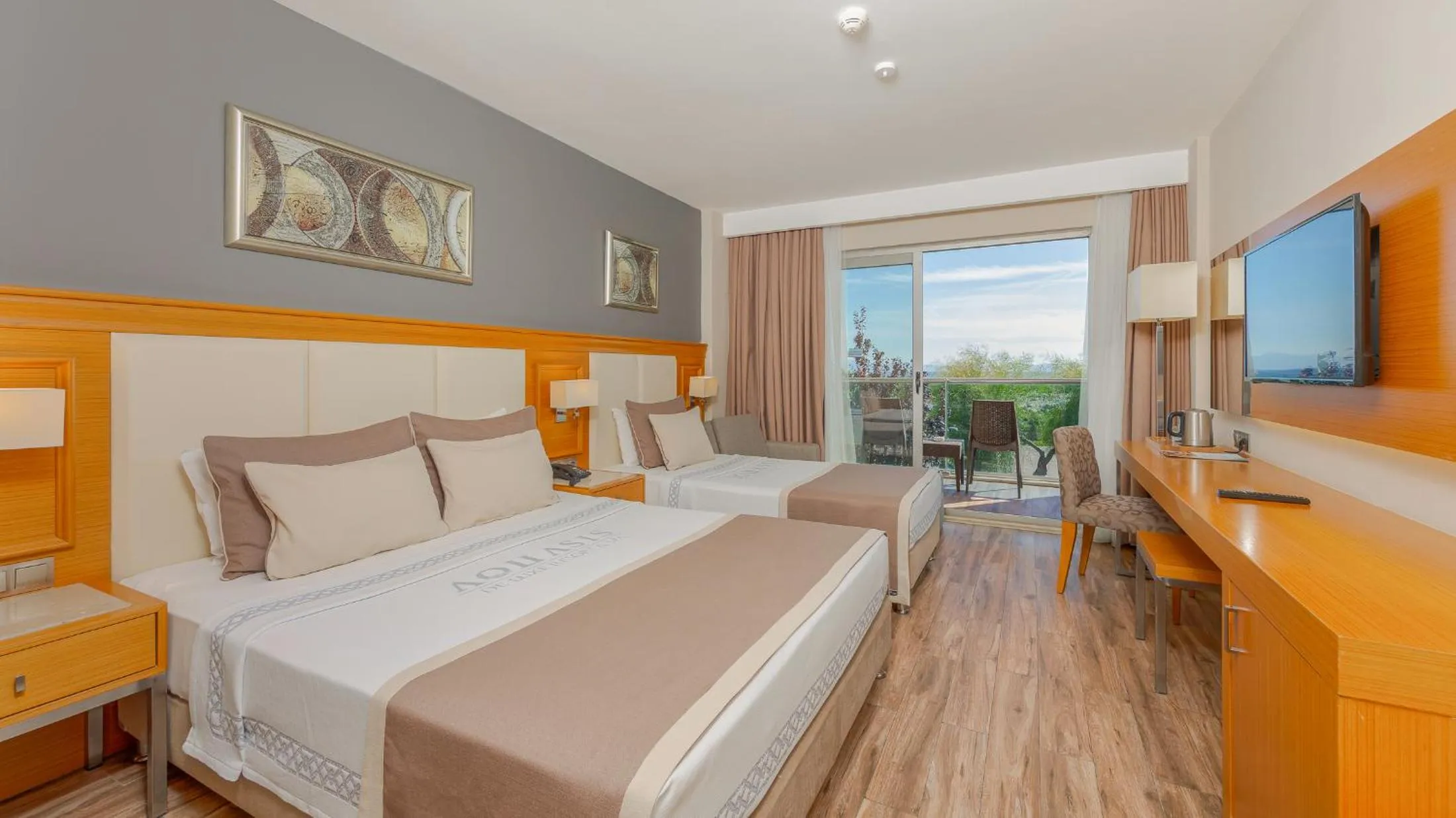 Bed in Aquasis De Luxe Resort & SPA - Ultra All Inclusive