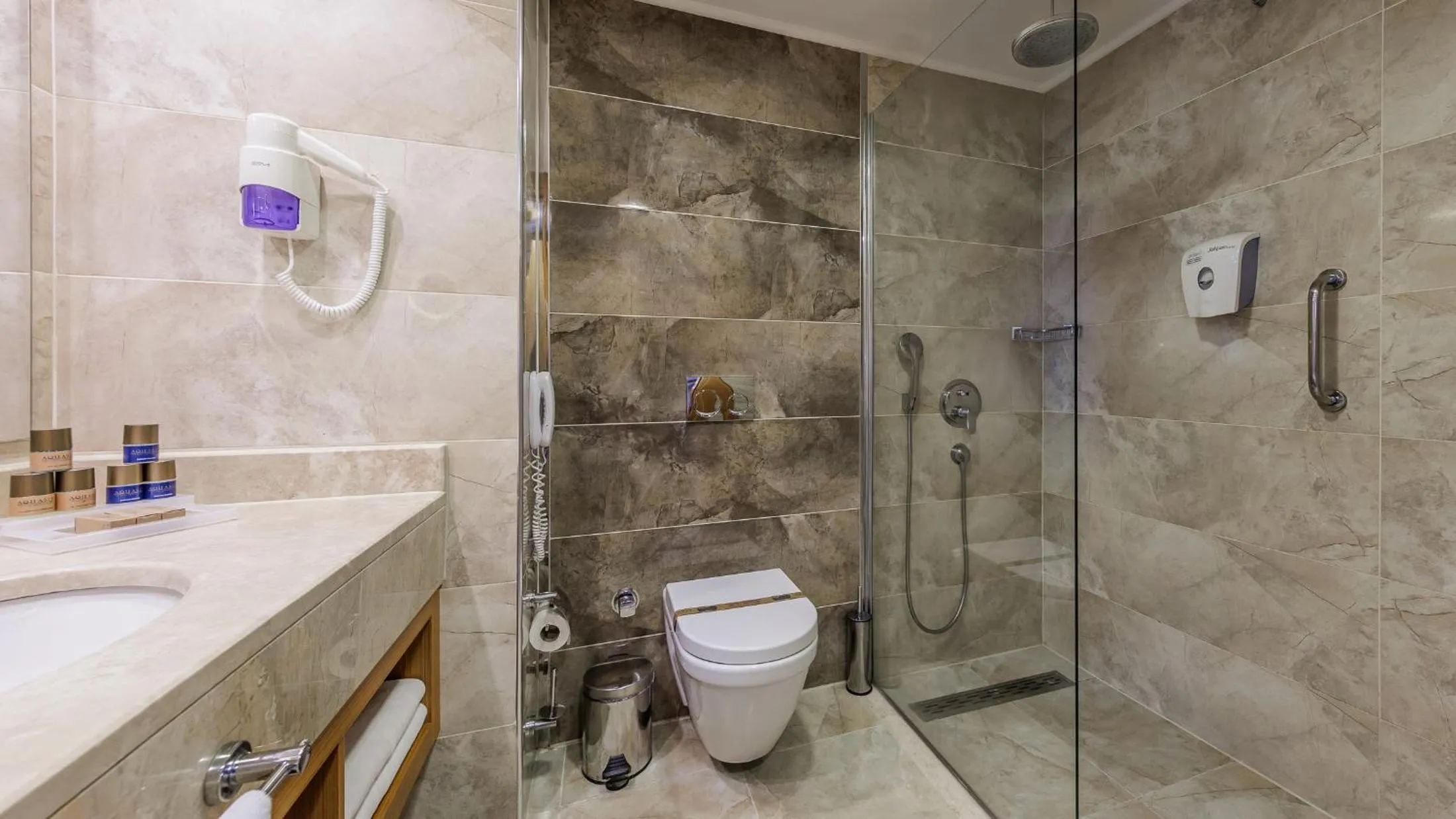 Shower in Aquasis De Luxe Resort & SPA - Ultra All Inclusive