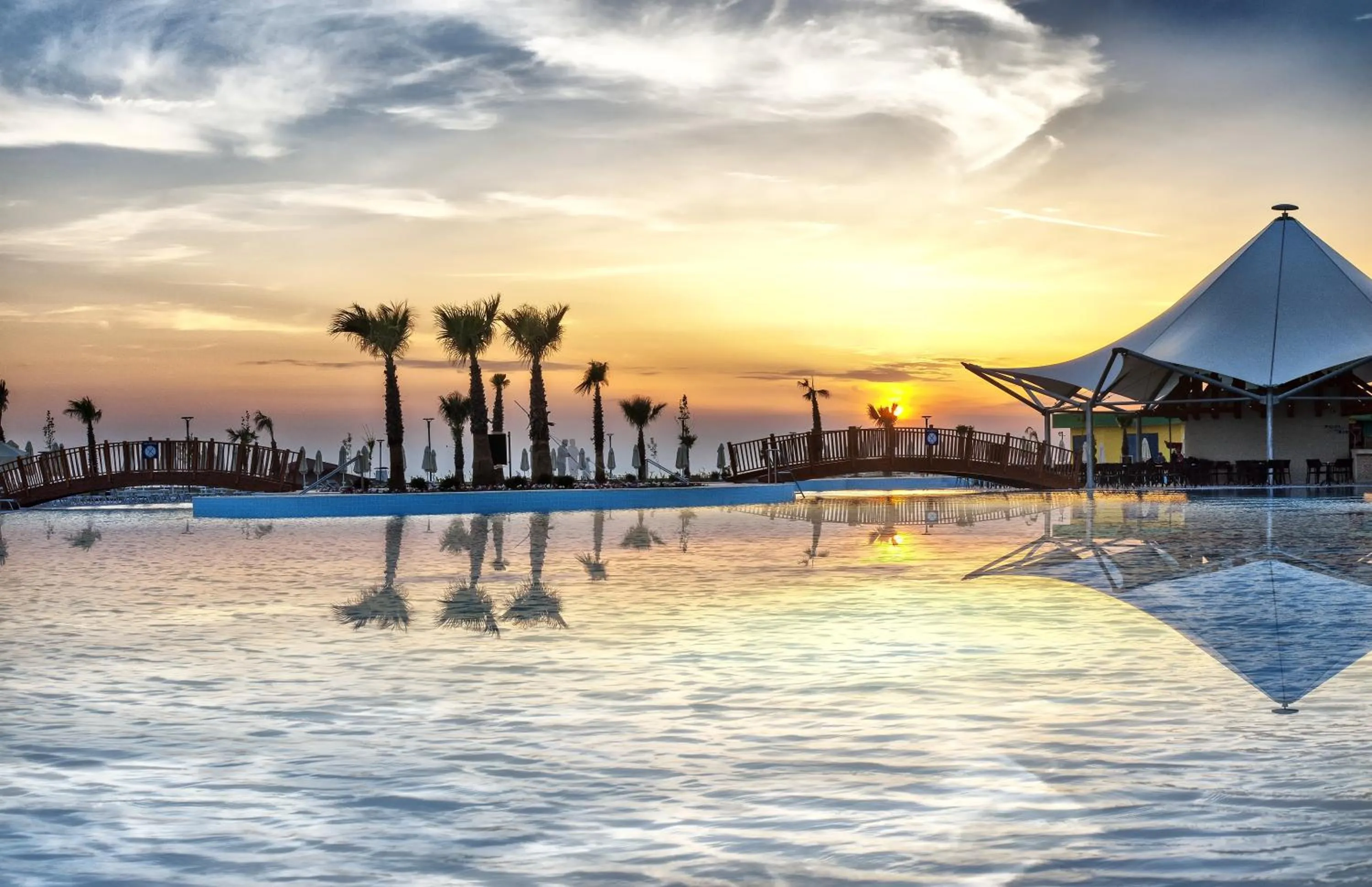 Pool view in Aquasis De Luxe Resort & SPA - Ultra All Inclusive