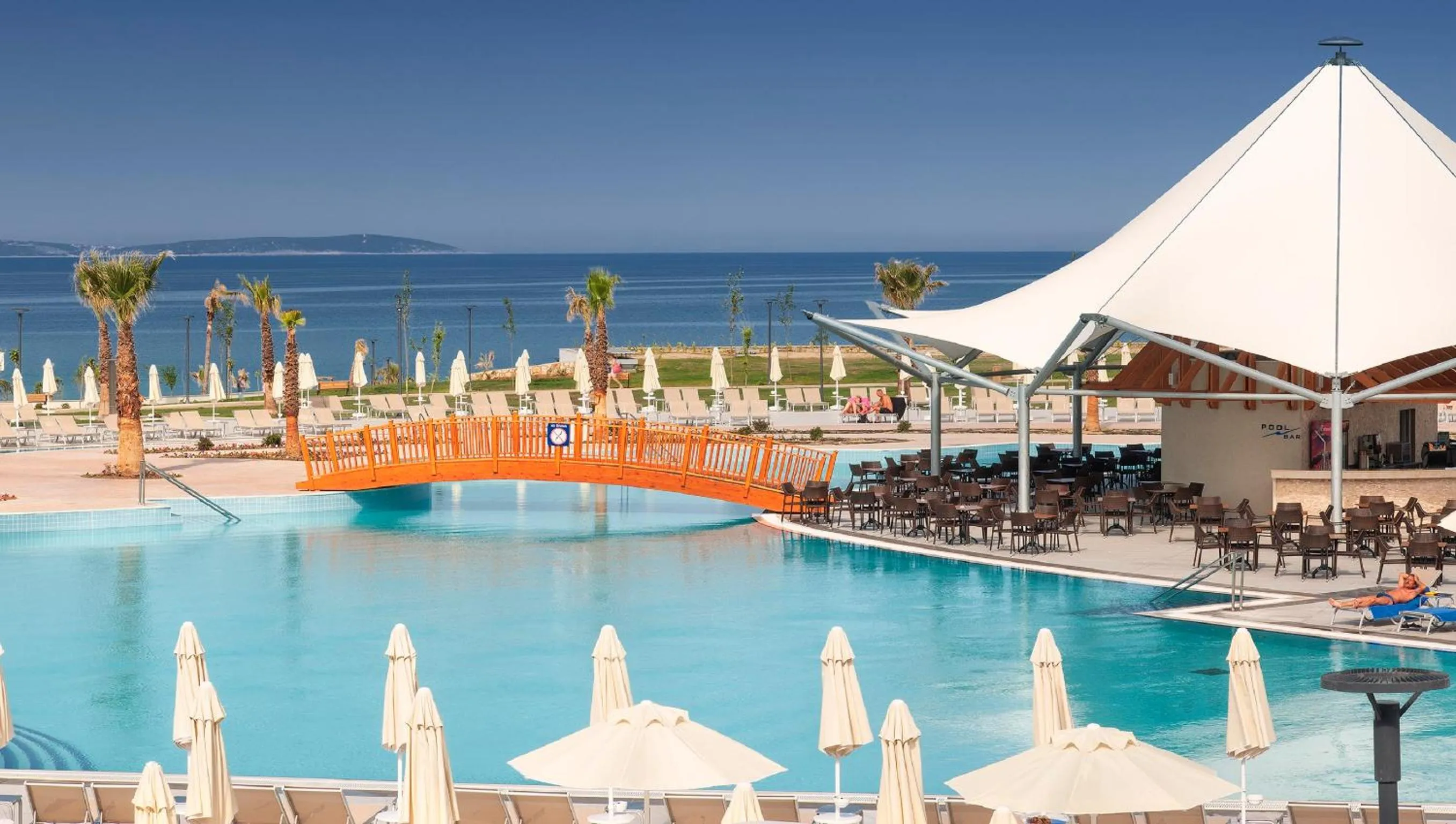 Pool view in Aquasis De Luxe Resort & SPA - Ultra All Inclusive