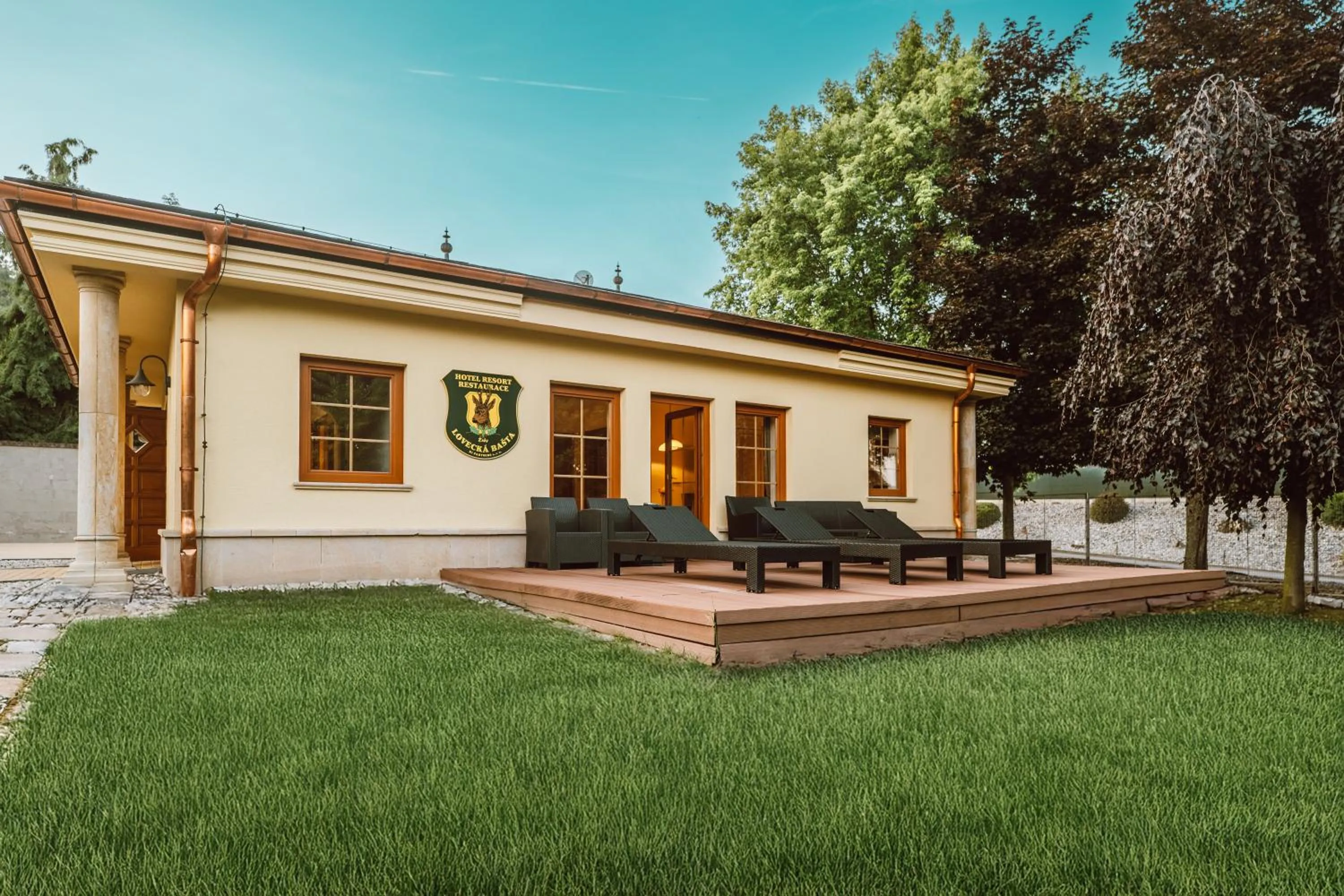 Property building in Hotel resort Lovecká bašta Strakonice
