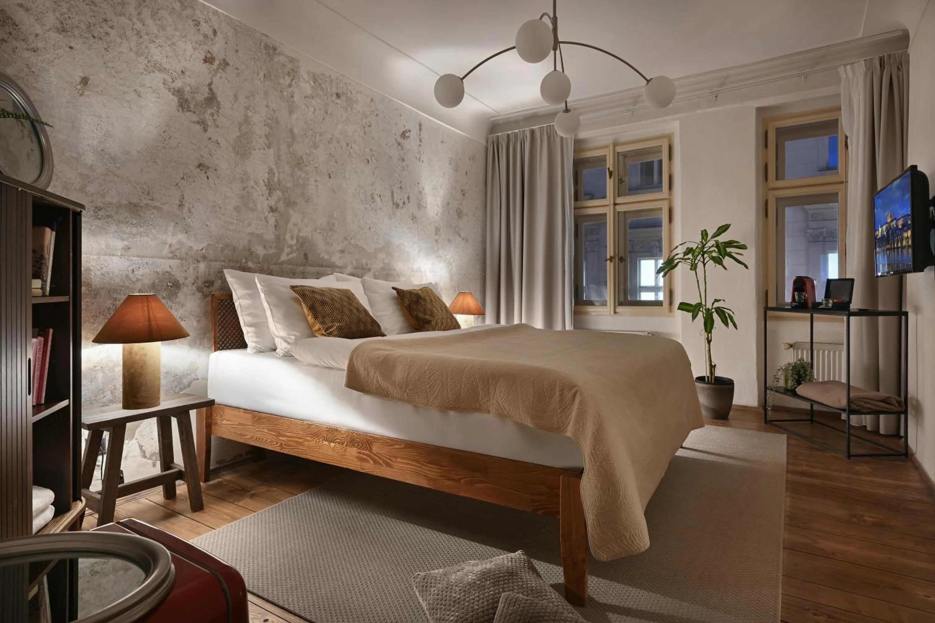 Bedroom, Bed in U Šuterů Boutique Hotel