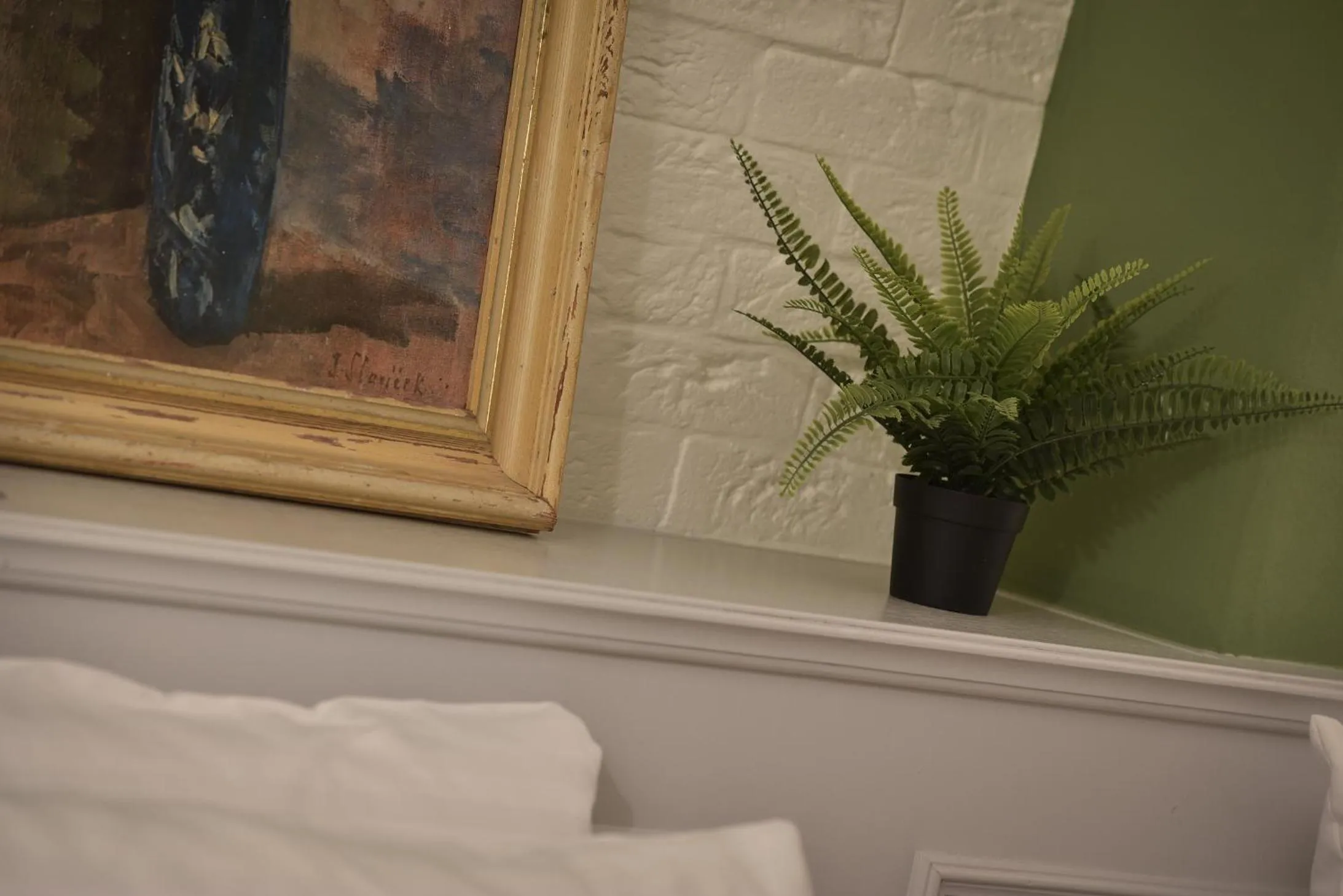 Decorative detail in U Šuterů Boutique Hotel