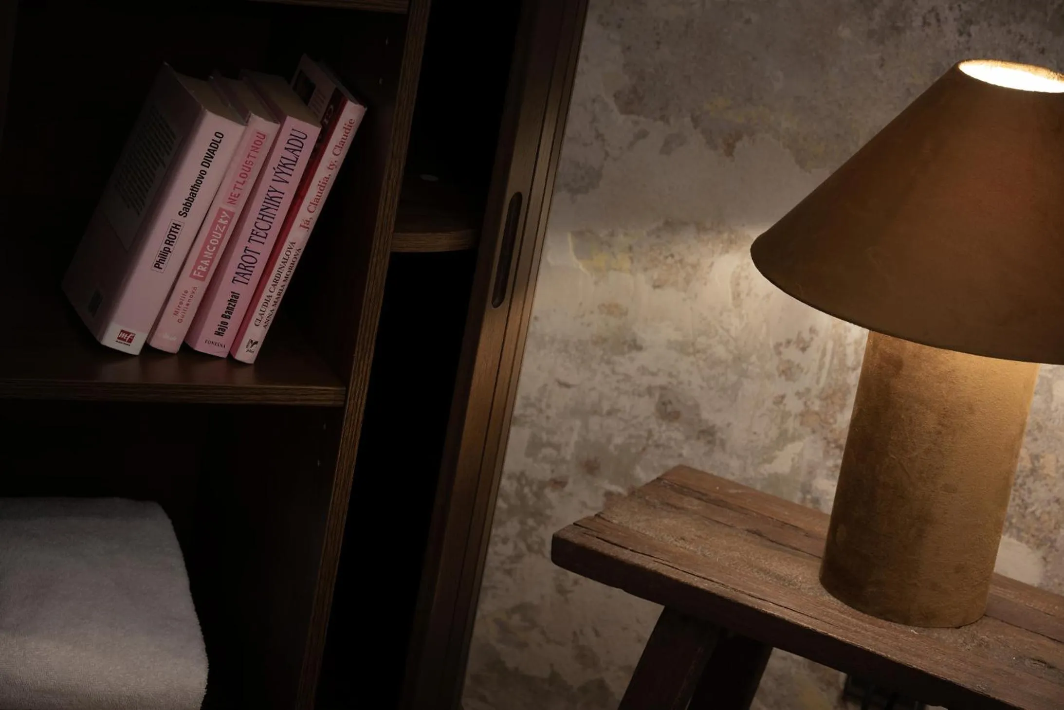 Decorative detail in U Šuterů Boutique Hotel