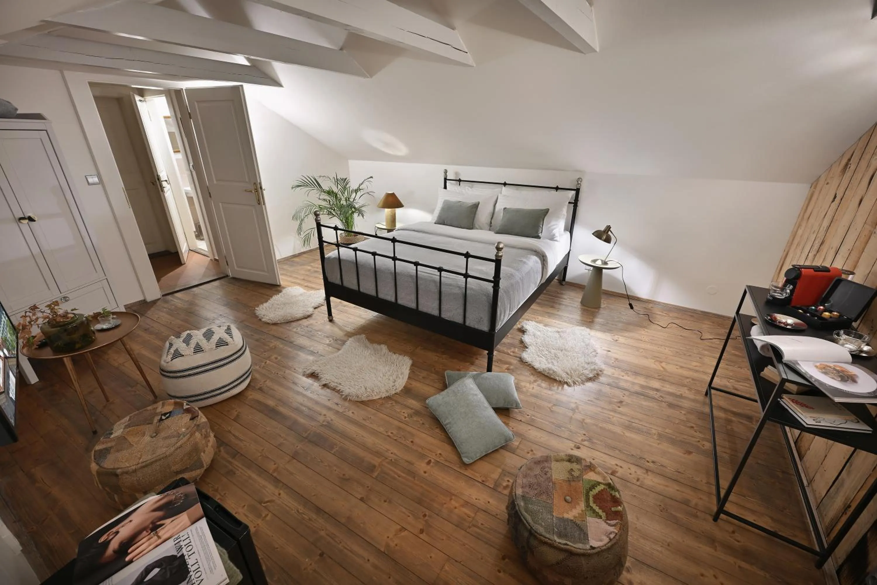 Bedroom, Bed in U Šuterů Boutique Hotel