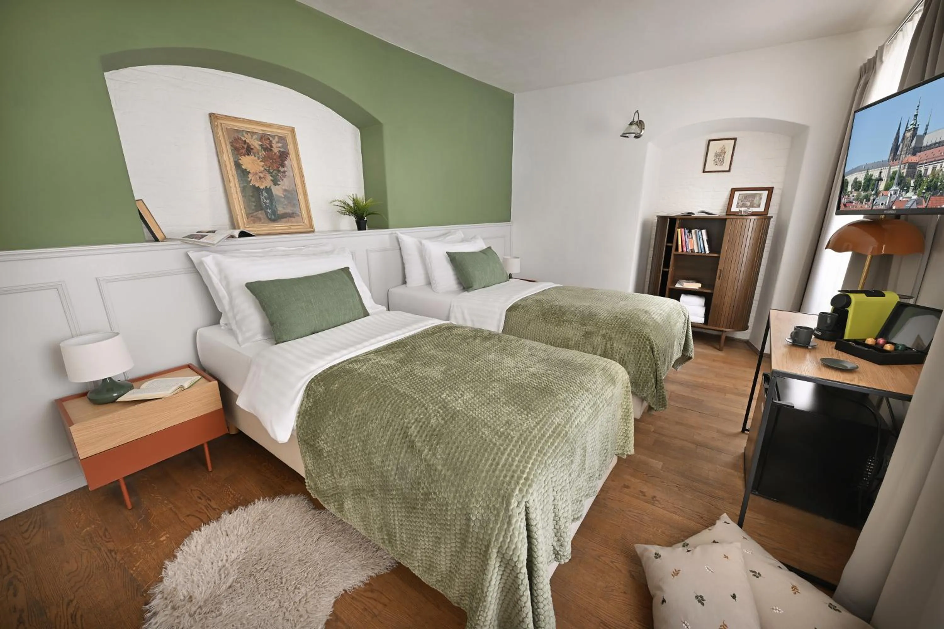 Bedroom, Bed in U Šuterů Boutique Hotel