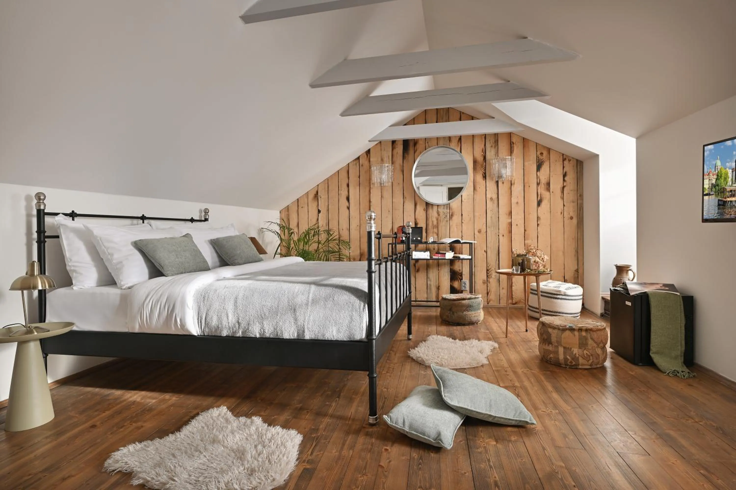 Bedroom, Bed in U Šuterů Boutique Hotel