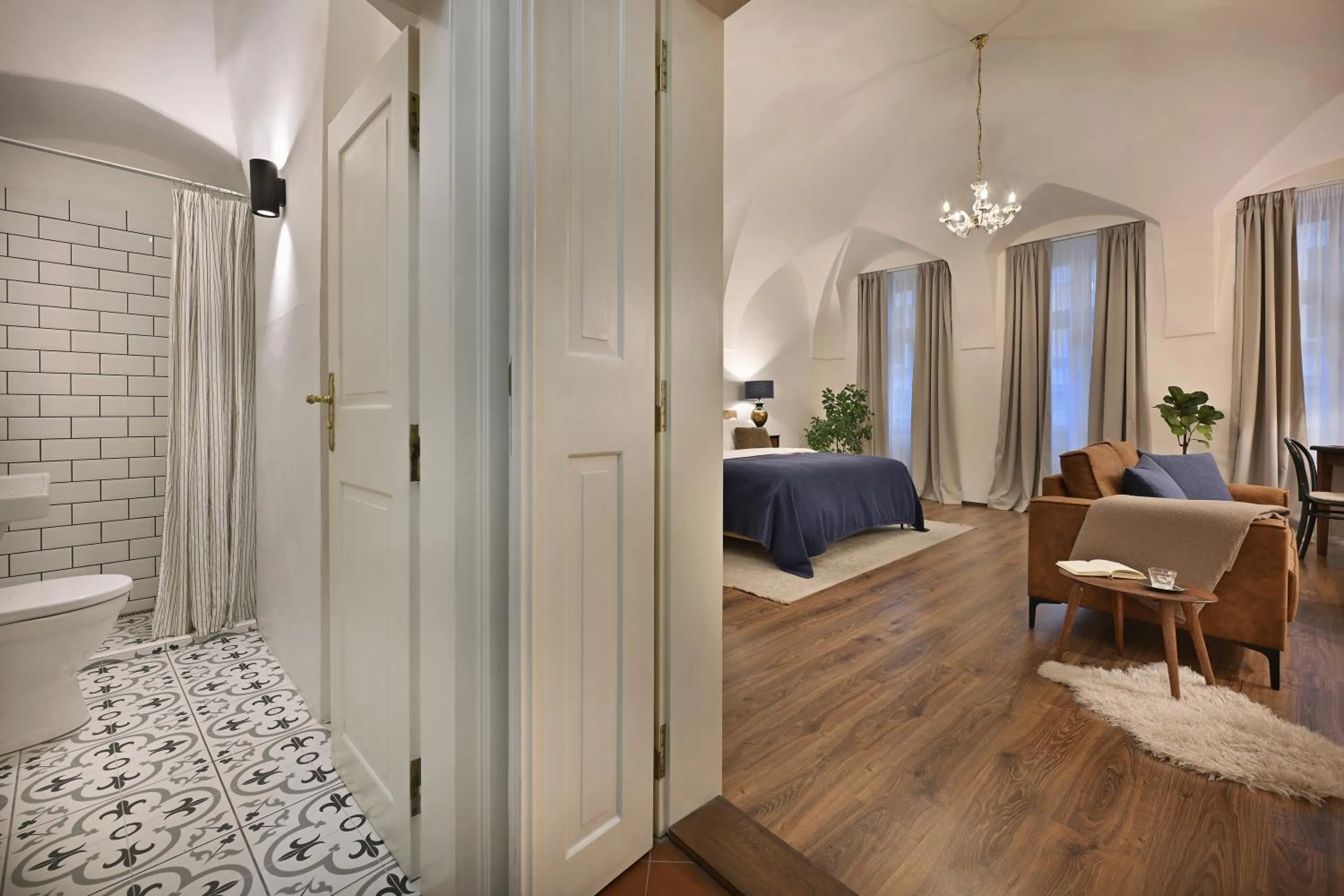 Bathroom in U Šuterů Boutique Hotel