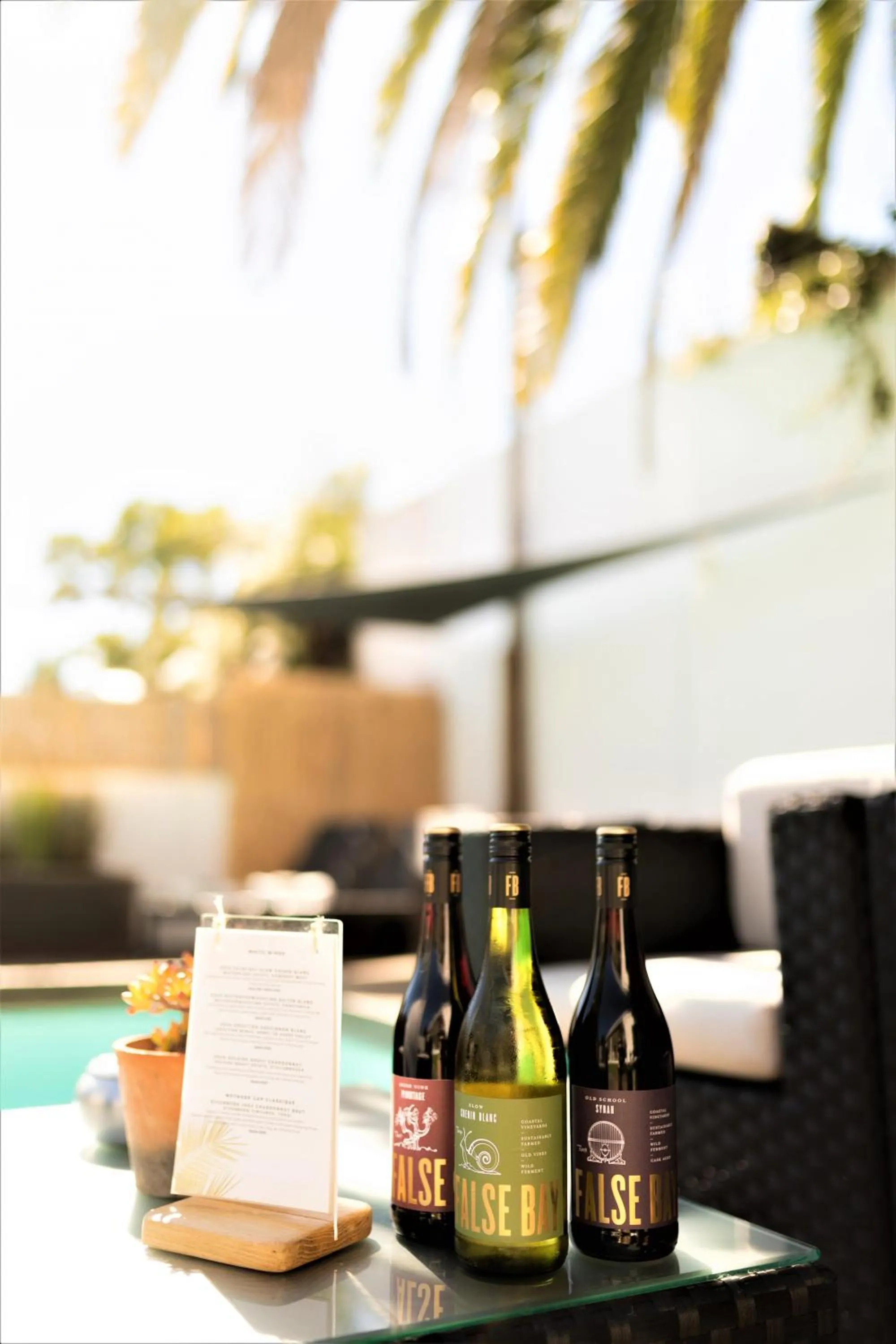 Alcoholic drinks in Cape Diem Lodge