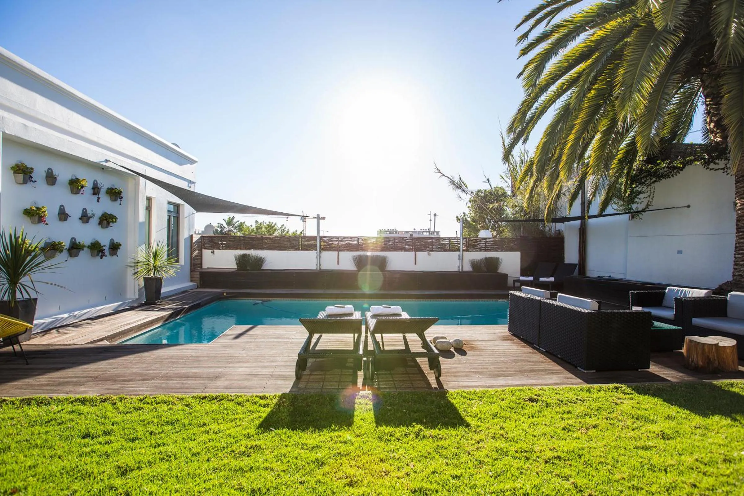 Swimming pool in Cape Diem Lodge