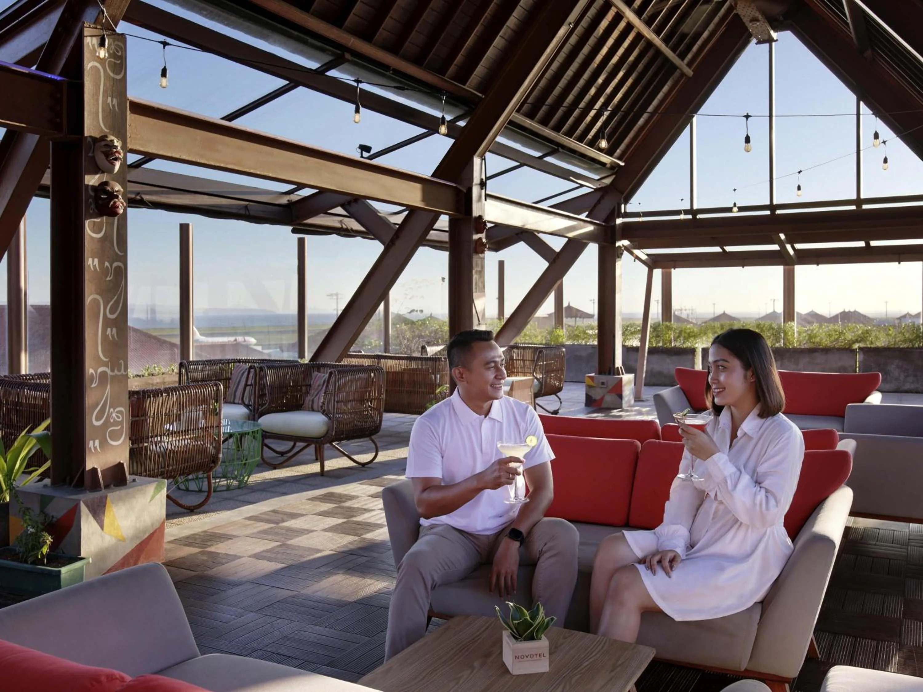 Lounge or bar in Novotel Bali Ngurah Rai Airport