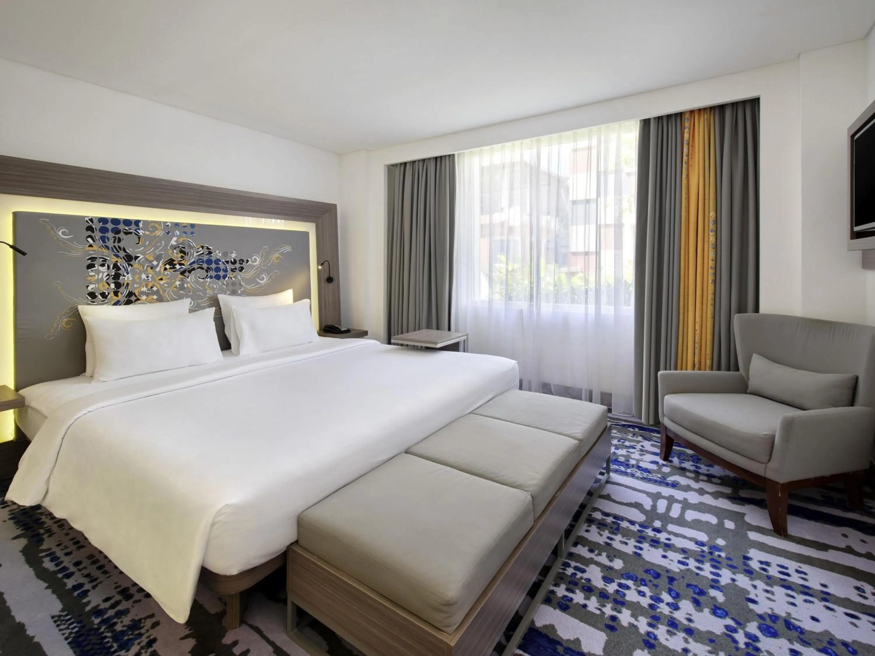 Bedroom, Bed in Novotel Bali Ngurah Rai Airport