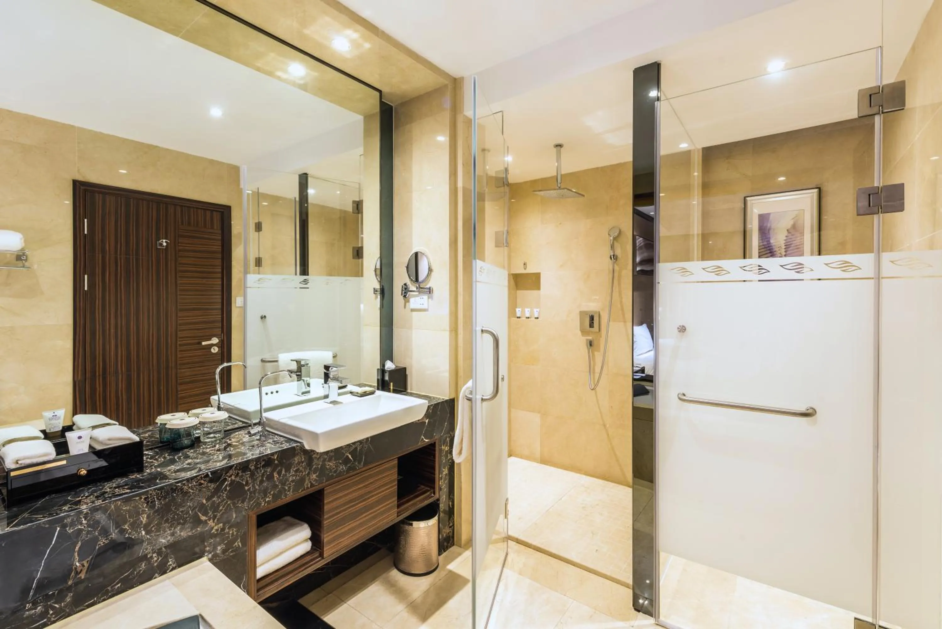 Bathroom in Grand Mercure Qingdao Qinglong