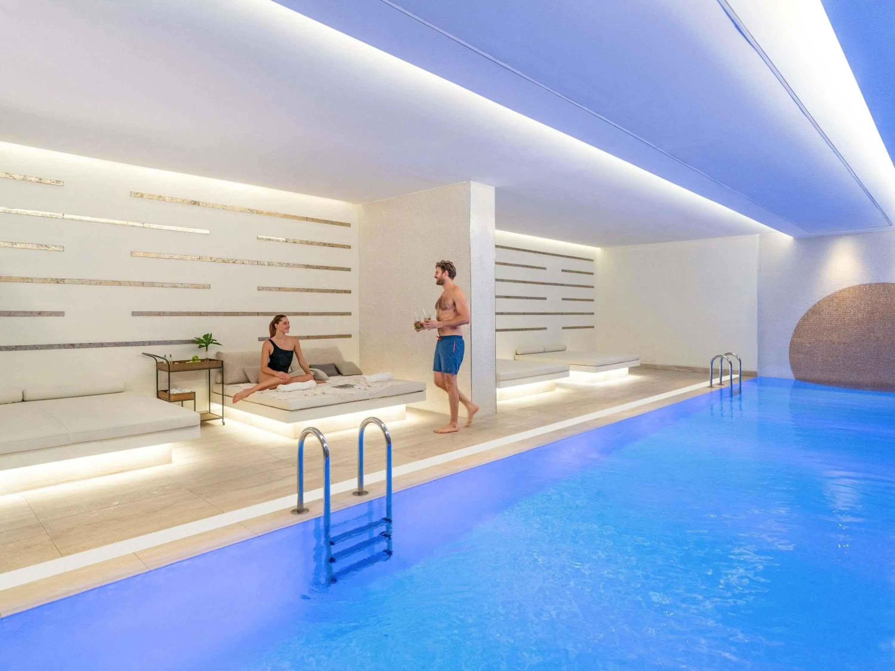 Pool view in Novotel Istanbul Bosphorus Hotel