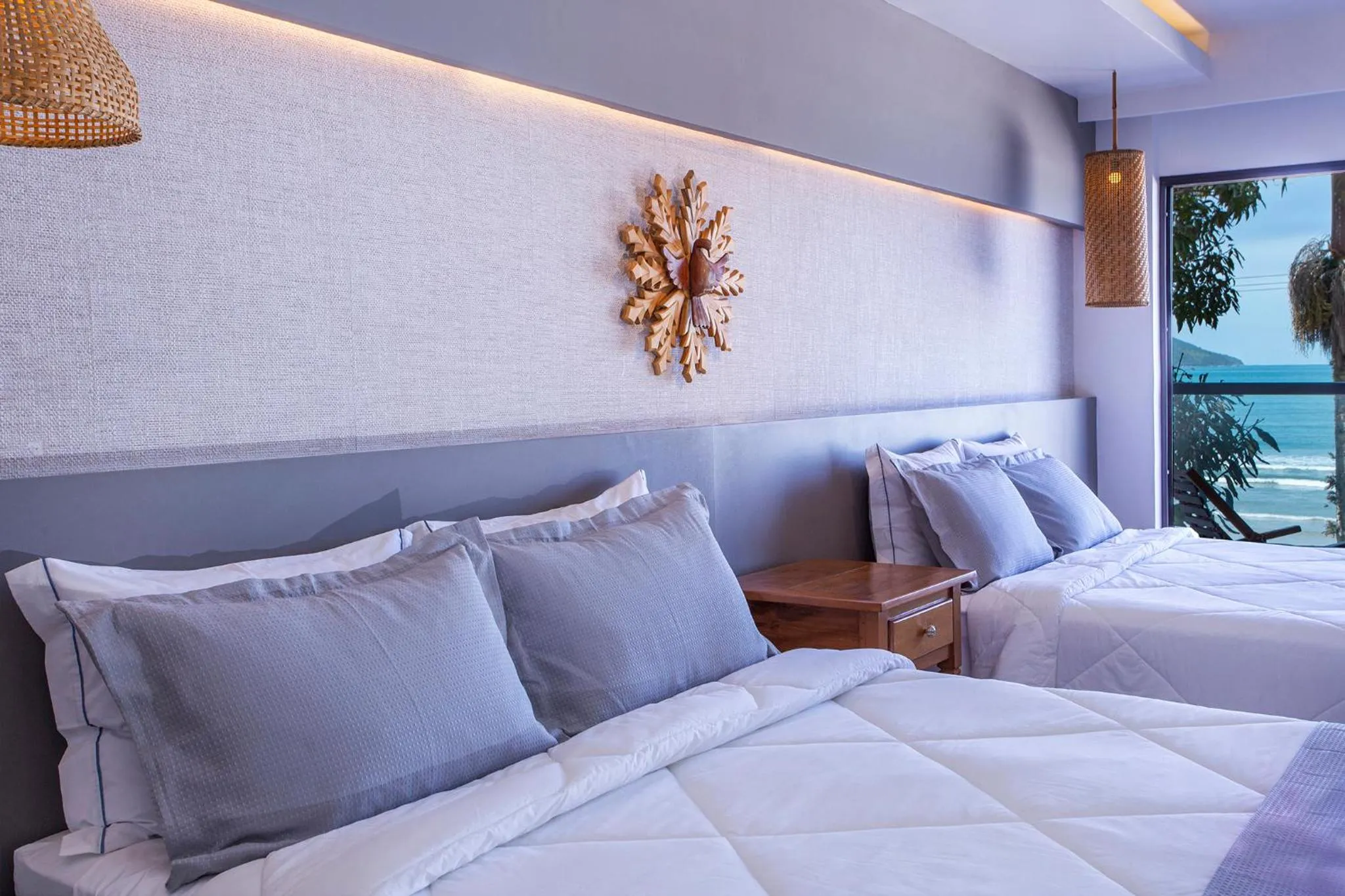 Bedroom, Bed in Hotel Village Enseada