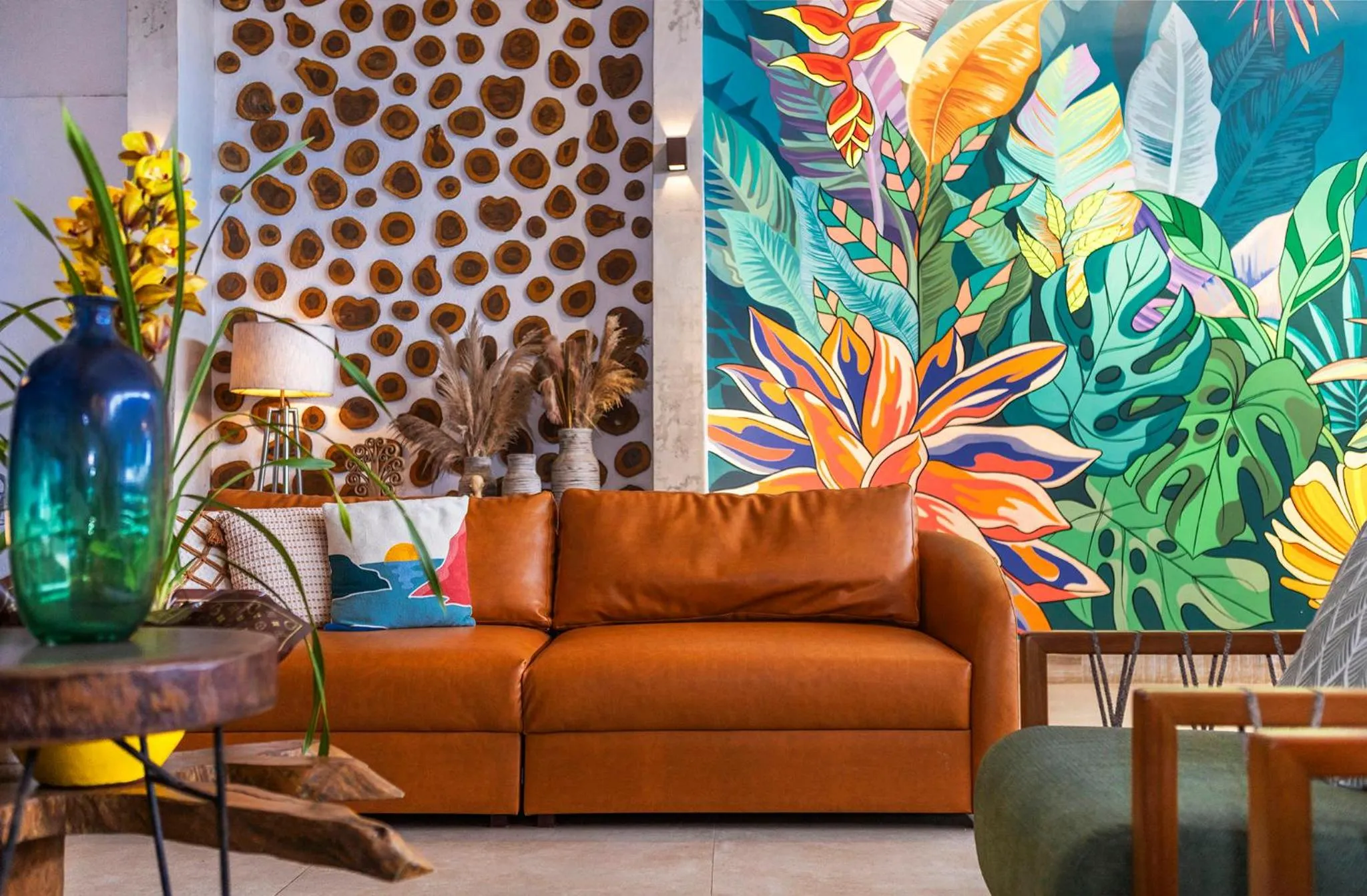 Living room in Hotel Village Enseada