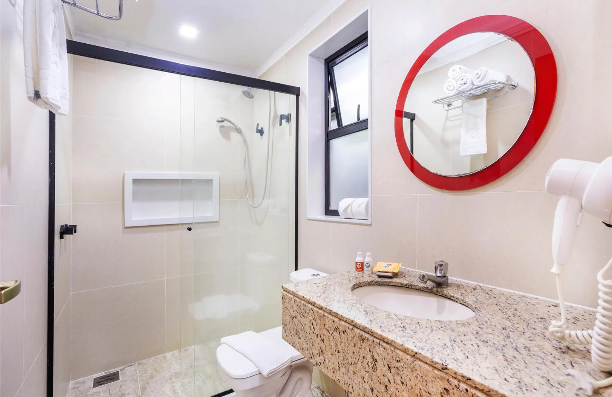 Shower in Hotel Village Enseada