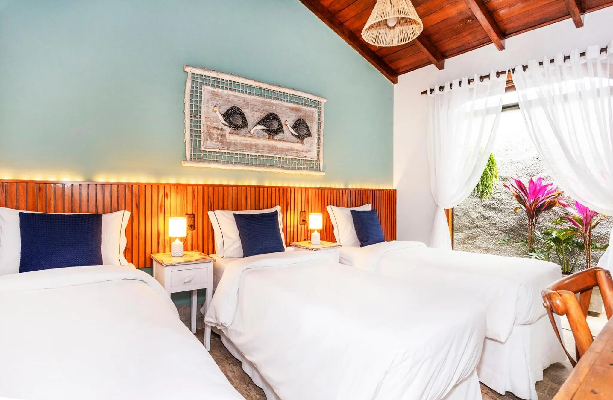 Bed in Hotel Village Enseada