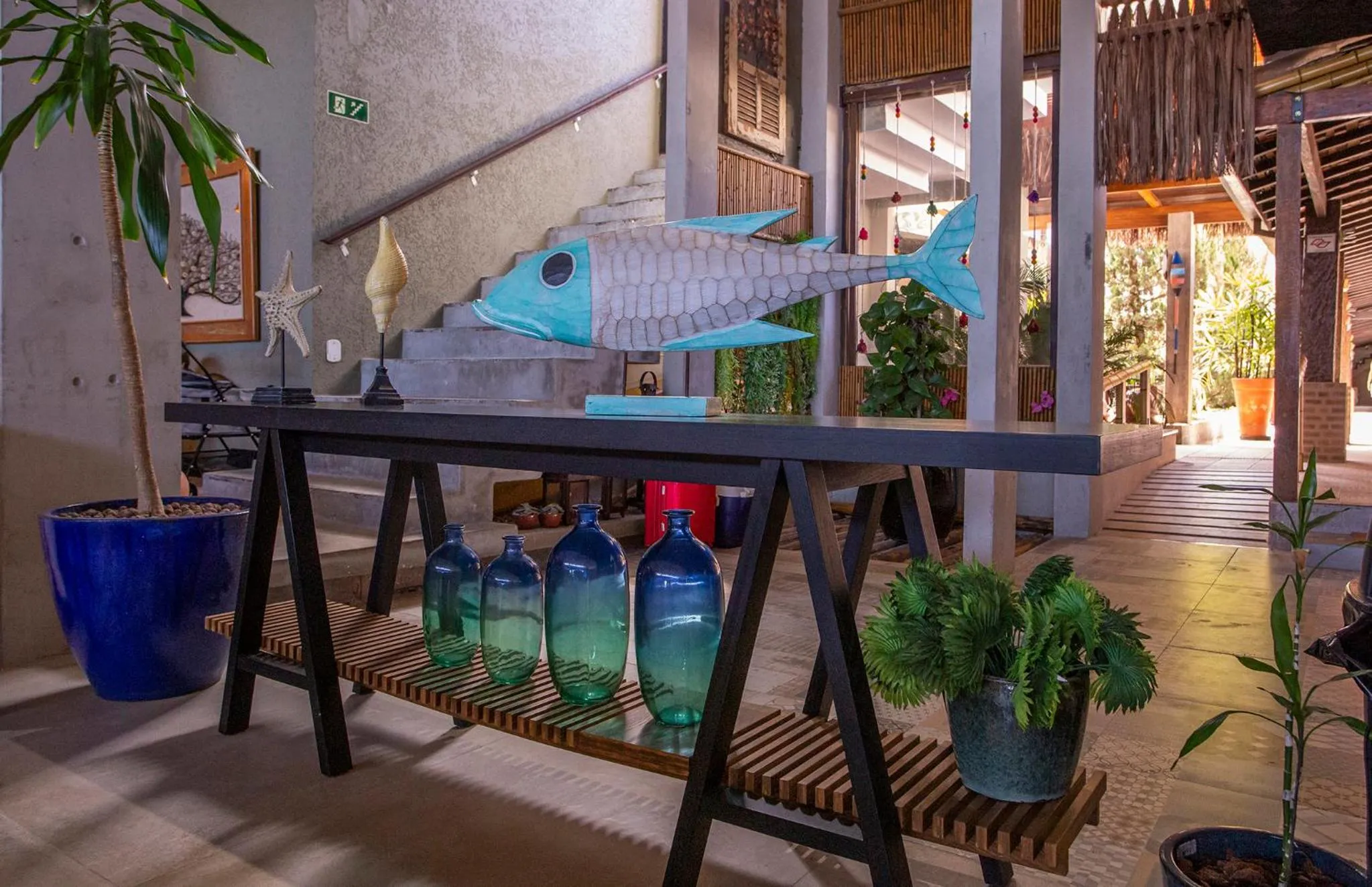 Decorative detail in Hotel Village Enseada