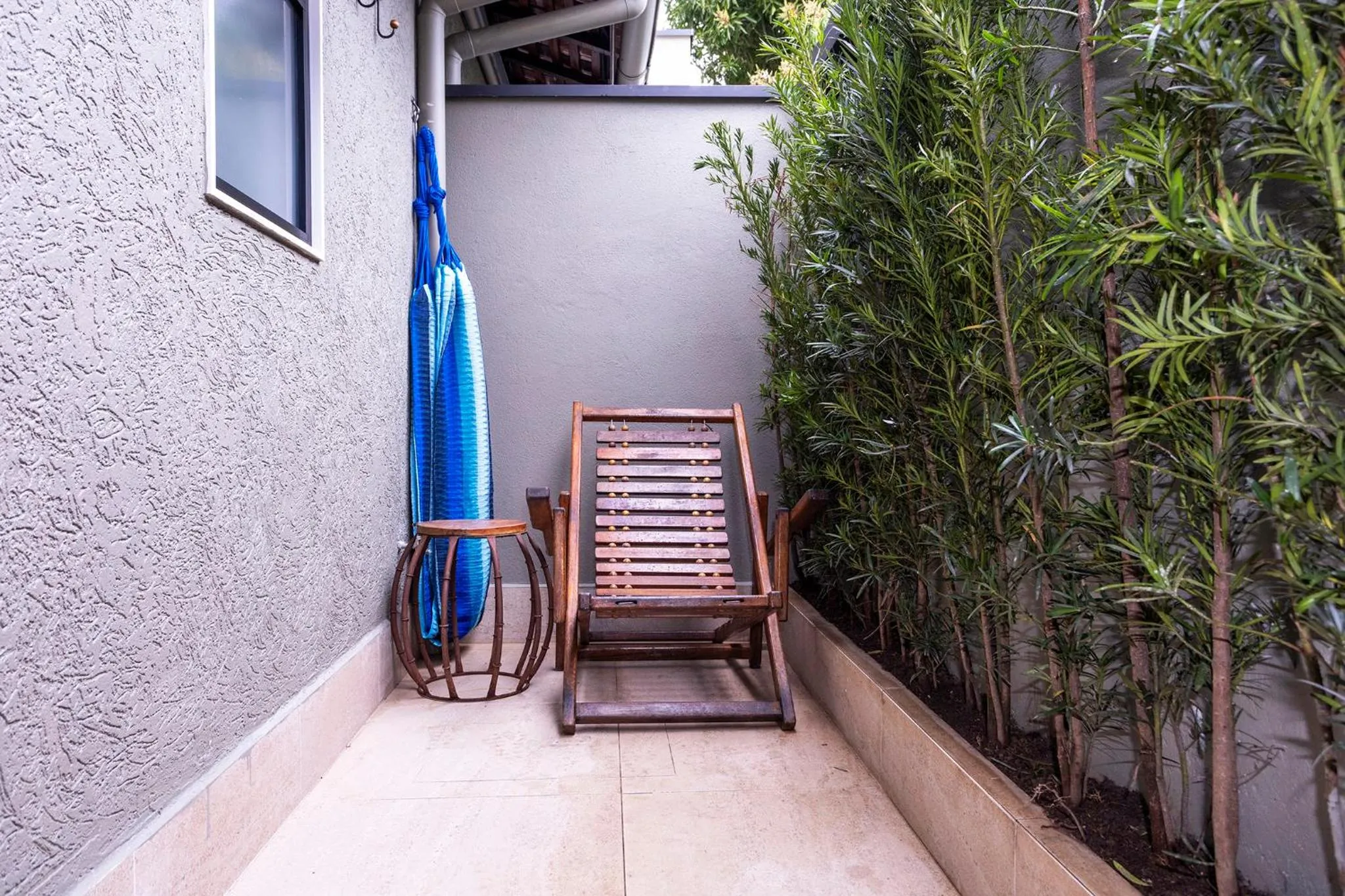 Patio in Hotel Village Enseada