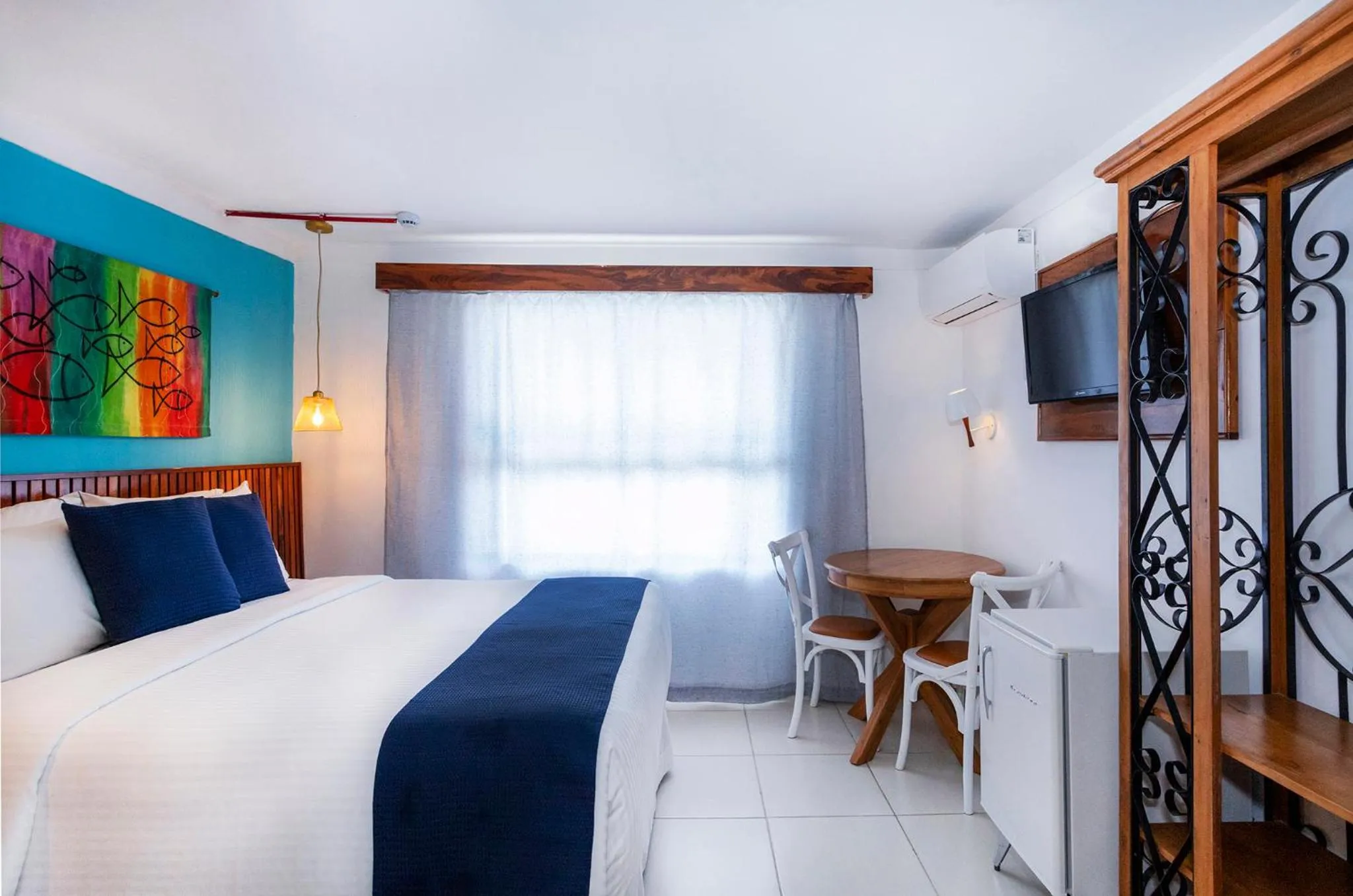 Bed in Hotel Village Enseada