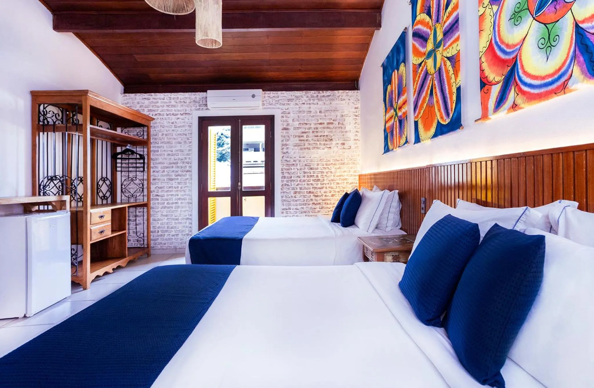 Bed in Hotel Village Enseada