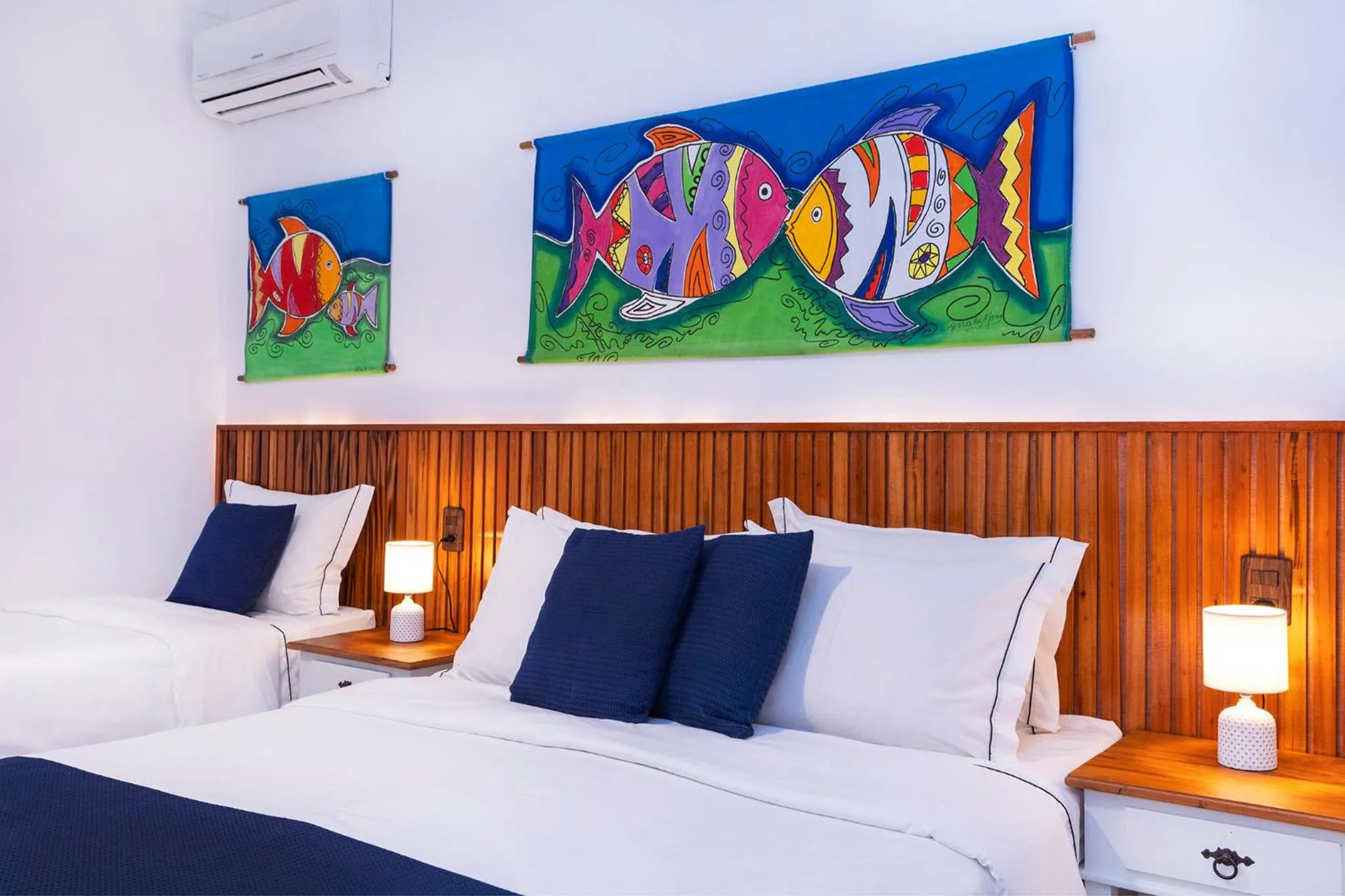 Bed in Hotel Village Enseada