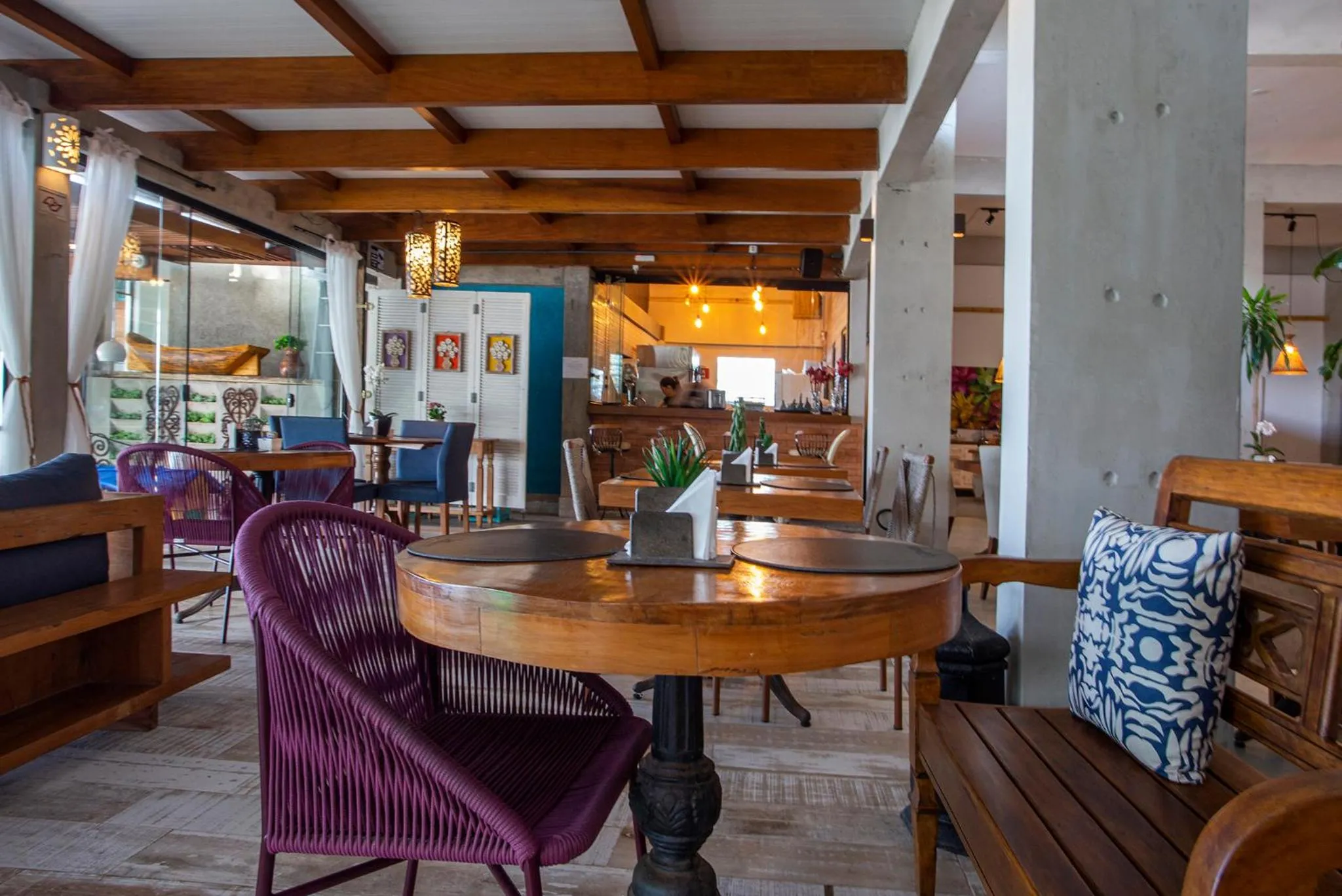 Living room in Hotel Village Enseada