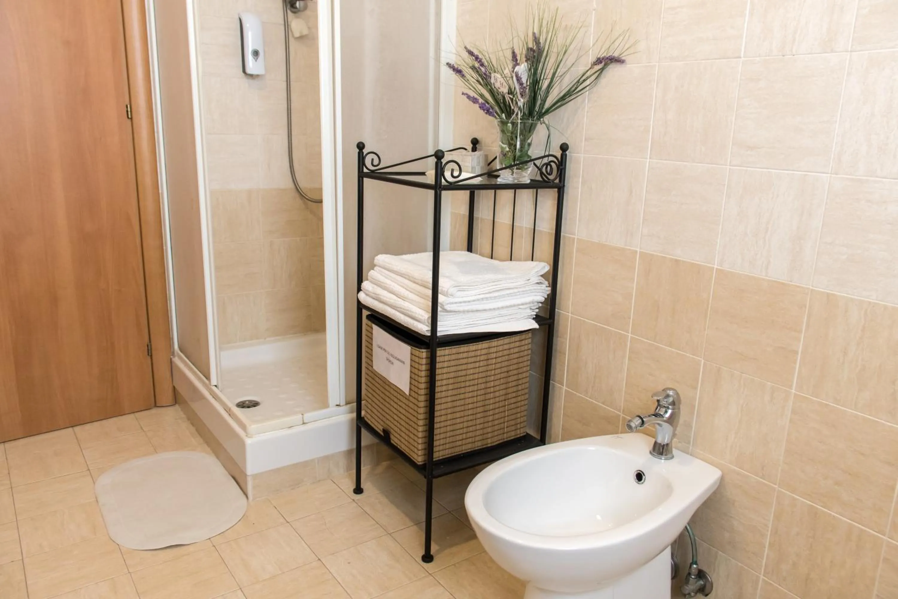 Shower in Big Family