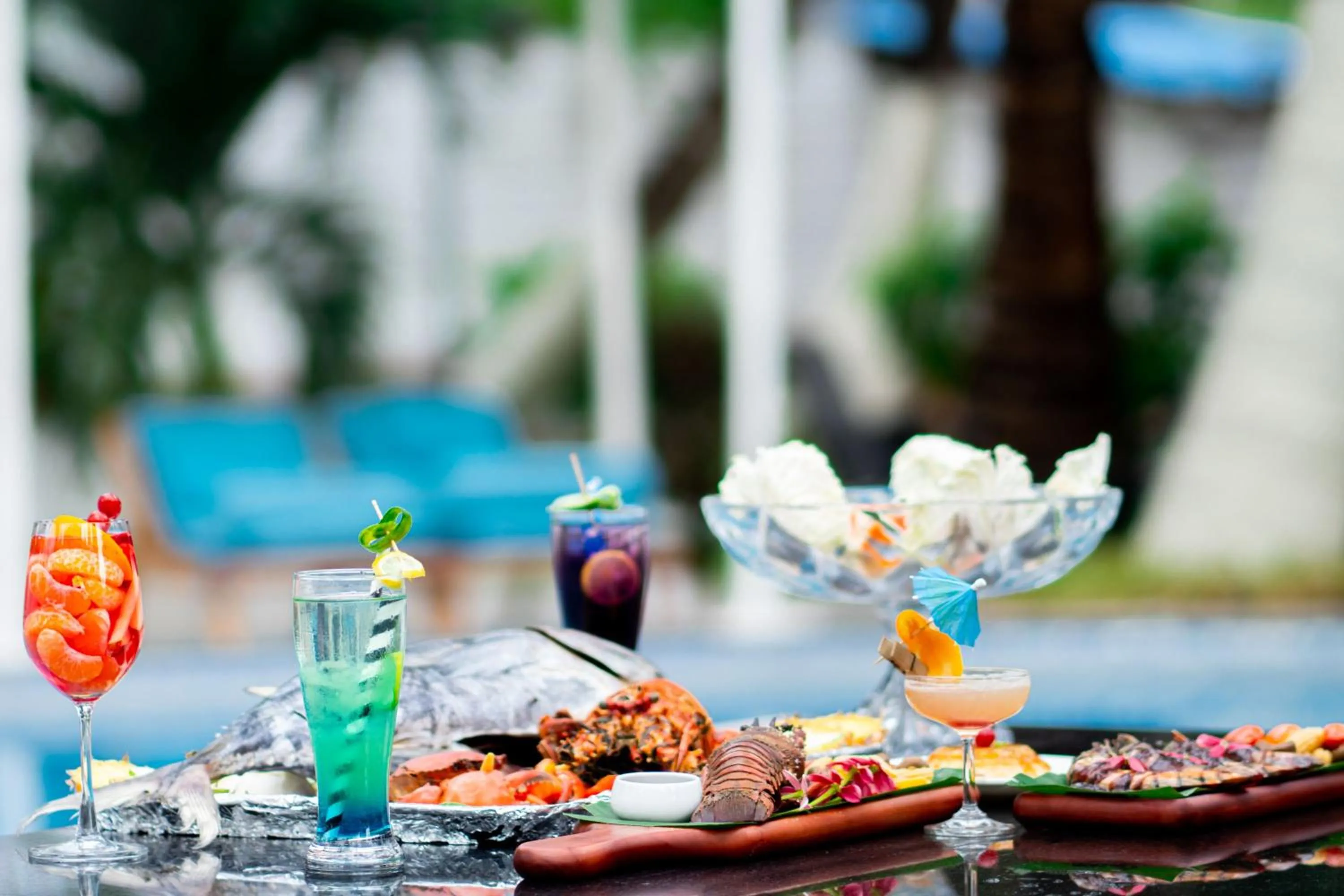 Food and drinks in Coral Reef Resort & Spa, Havelock