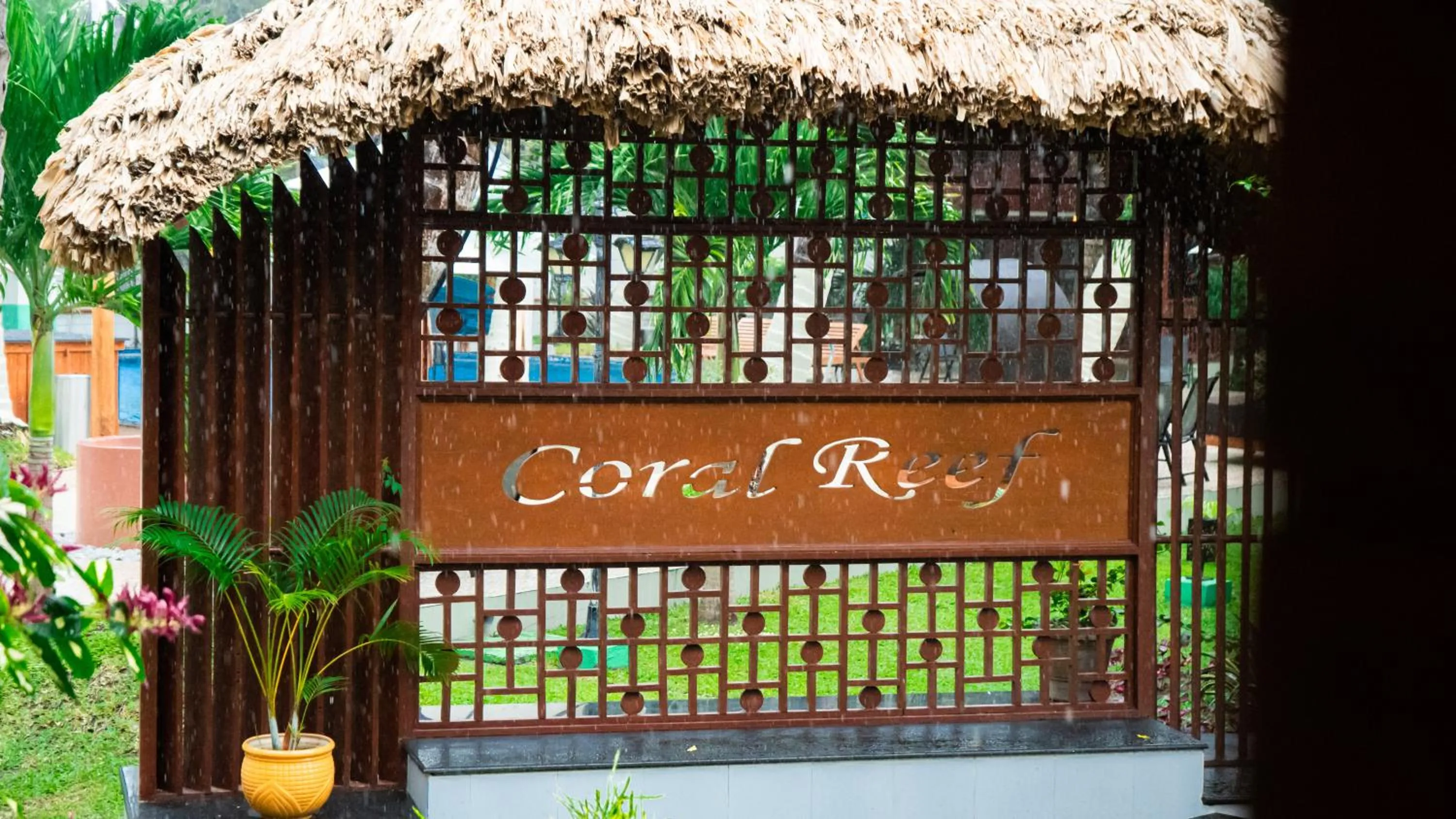 Facade/entrance in Coral Reef Resort & Spa, Havelock