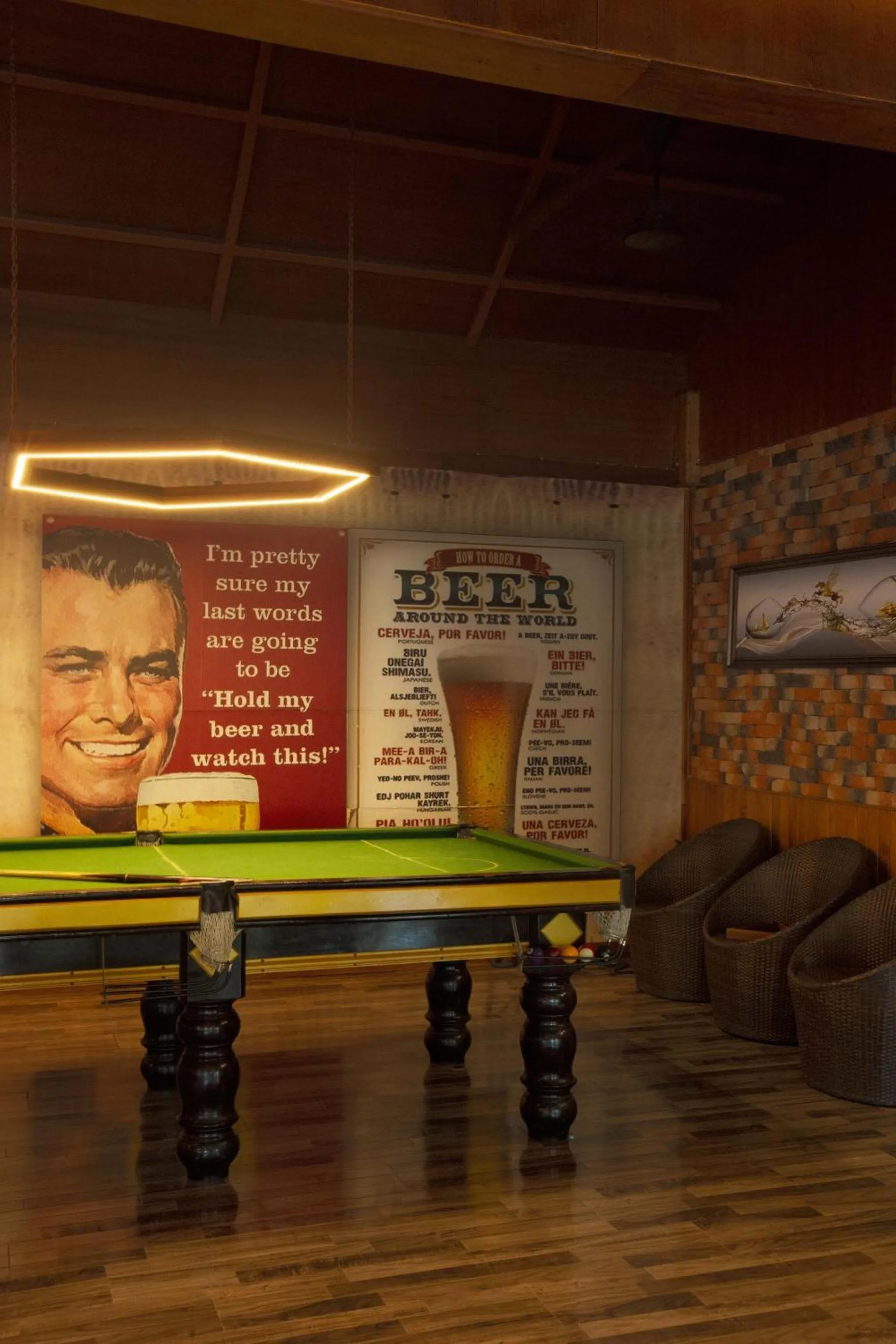 Game Room in Coral Reef Resort & Spa, Havelock