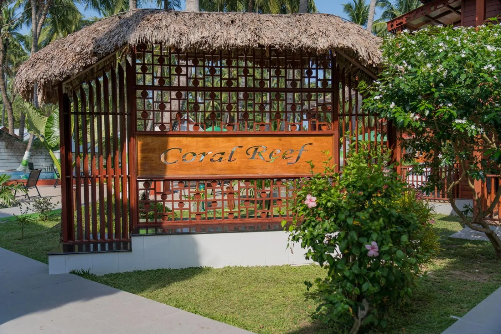 Facade/entrance in Coral Reef Resort & Spa, Havelock