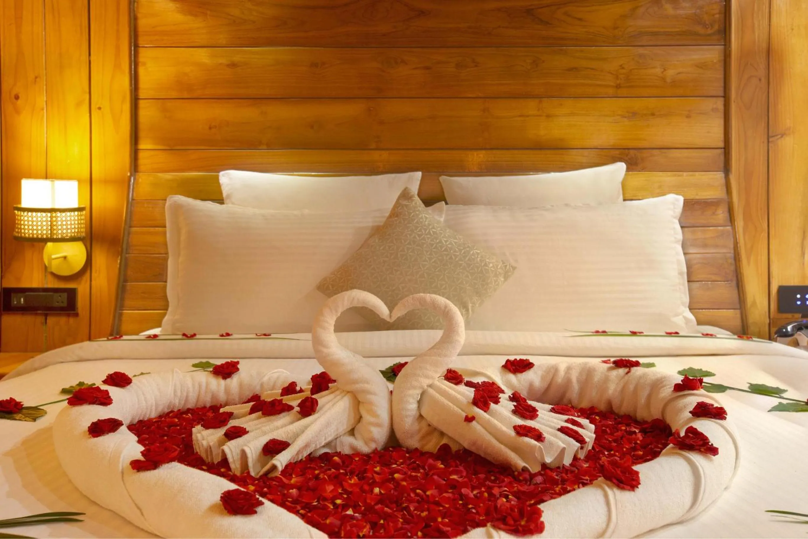 Decorative detail, Bed in Coral Reef Resort & Spa, Havelock