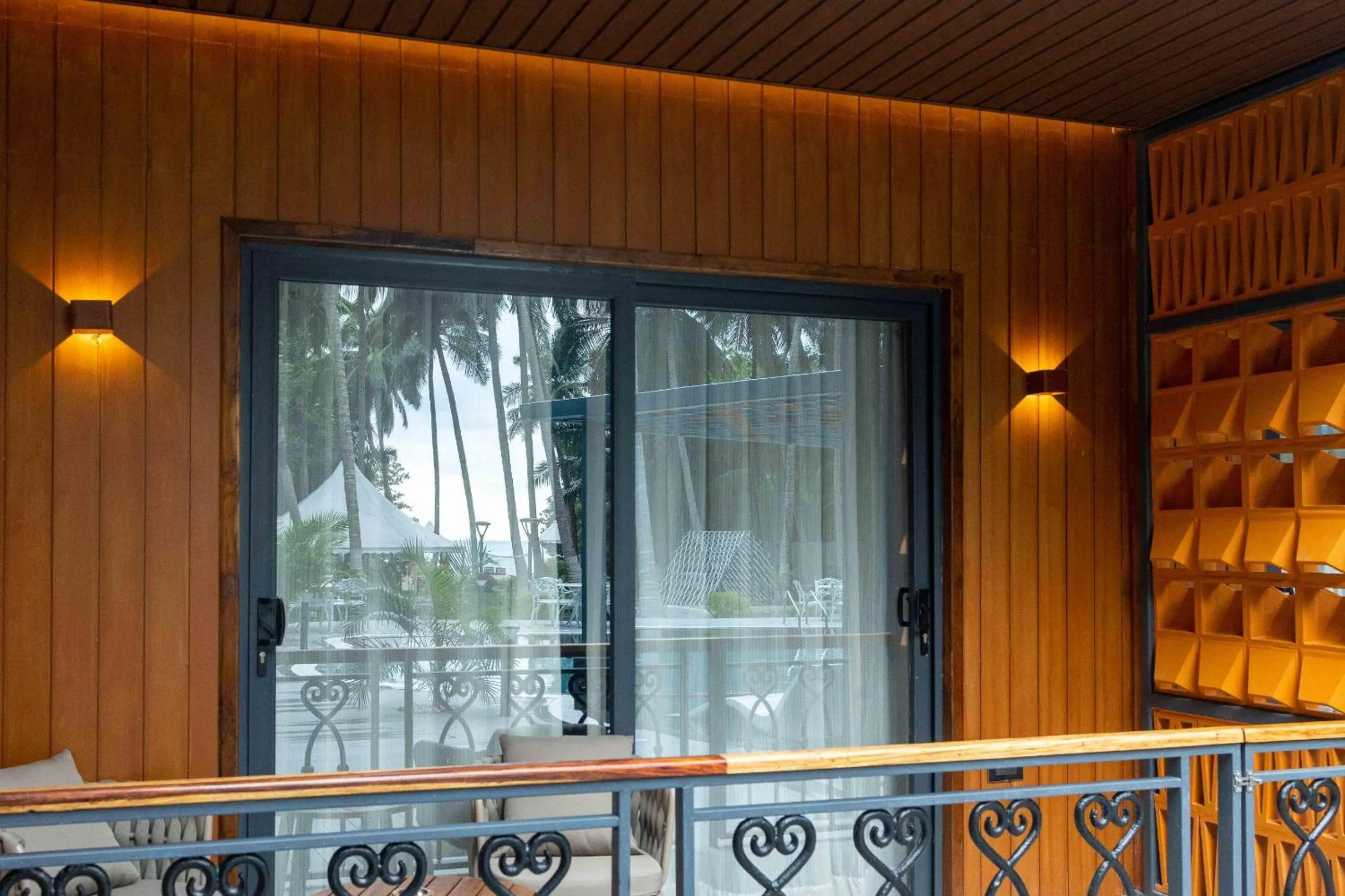 Balcony/Terrace in Coral Reef Resort & Spa, Havelock