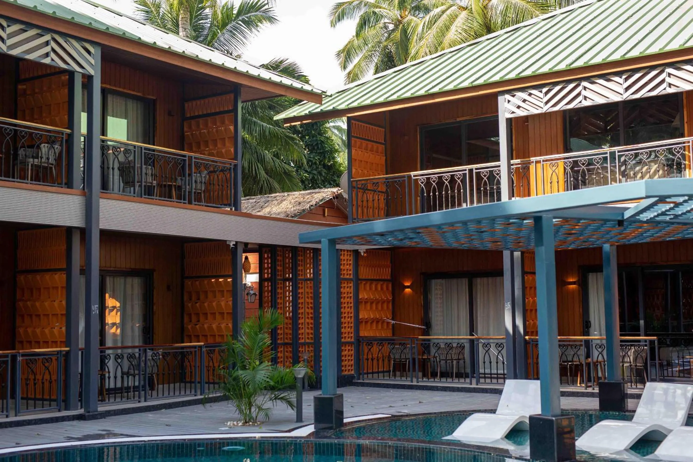 Bedroom in Coral Reef Resort & Spa, Havelock