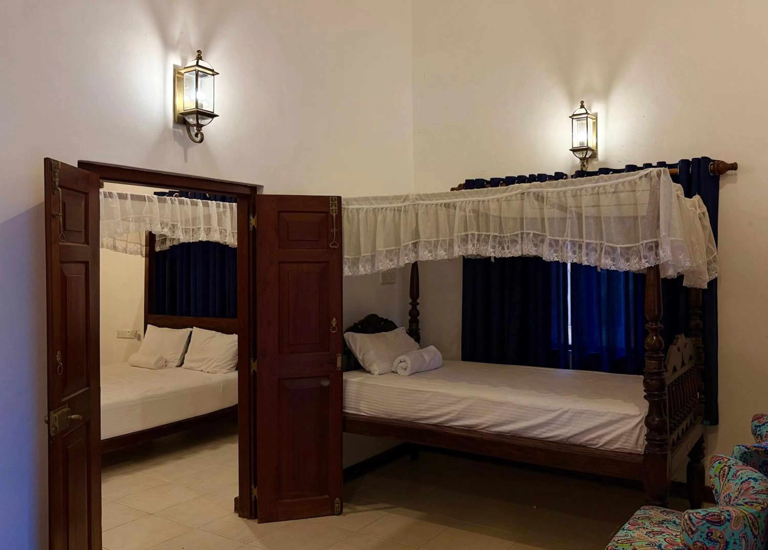 Bed in The Cove Pasikuda - Eco Resort