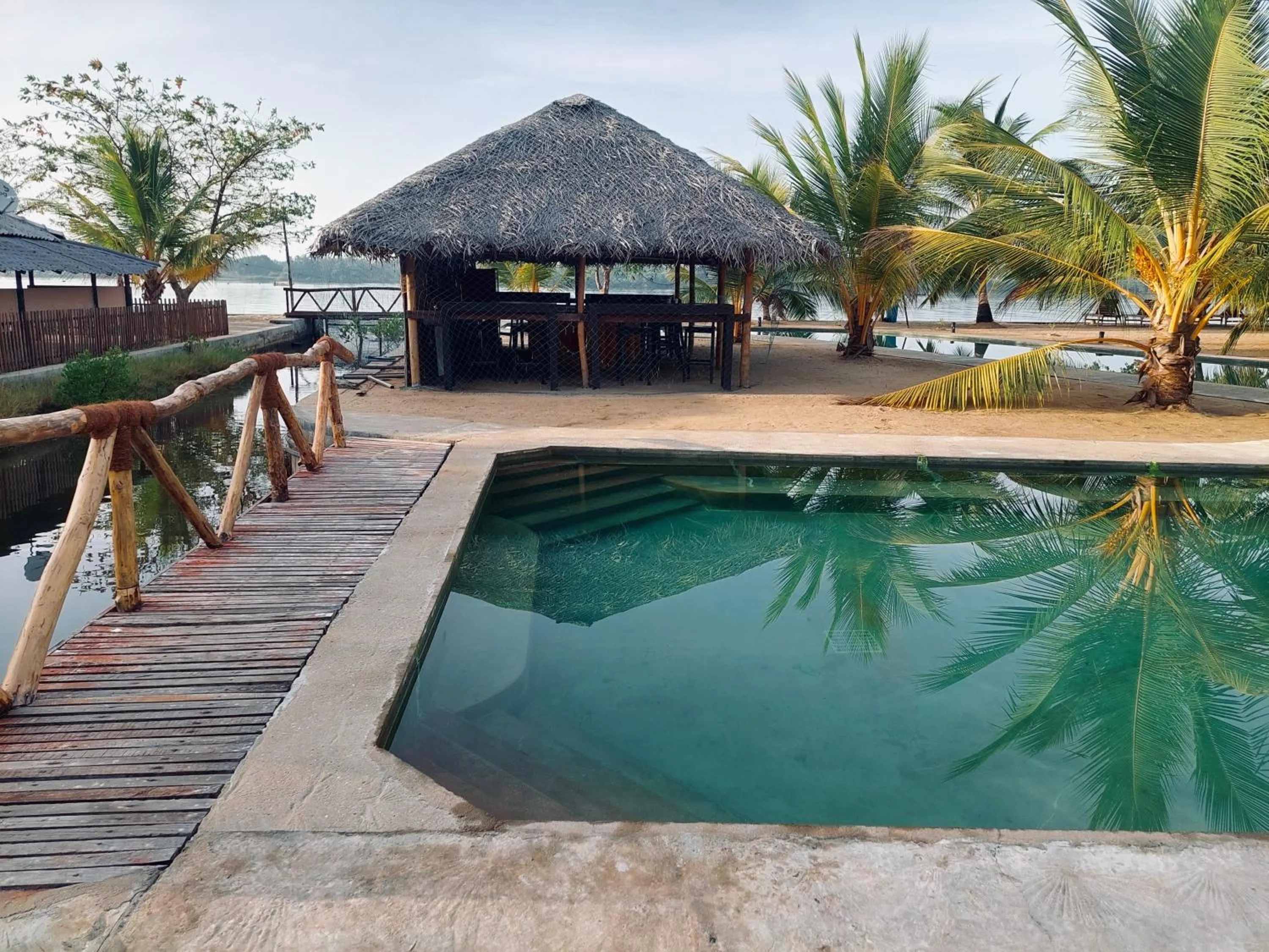 Pool view in The Cove Pasikuda - Eco Resort