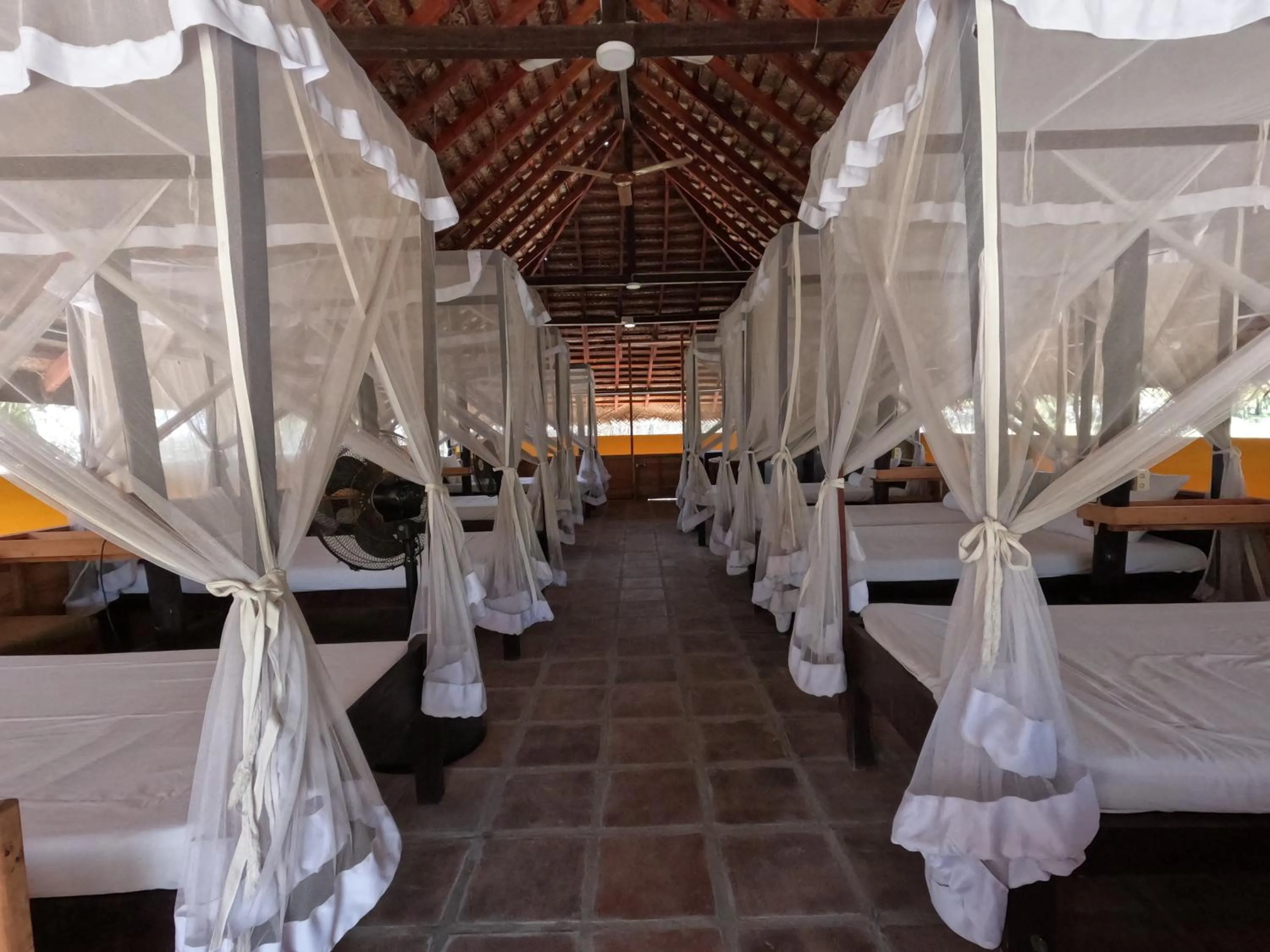 Bed in The Cove Pasikuda - Eco Resort