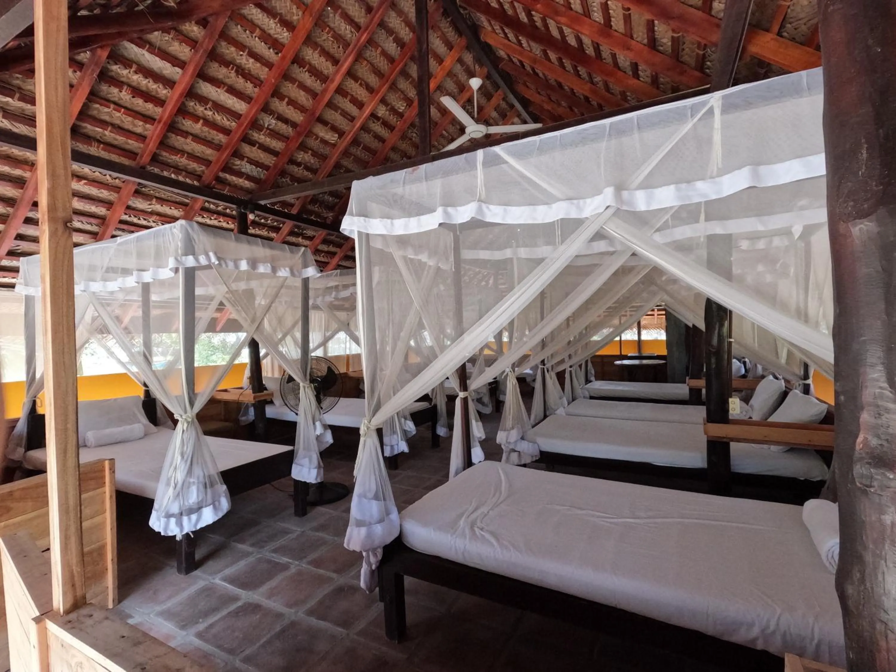 Bed in The Cove Pasikuda - Eco Resort