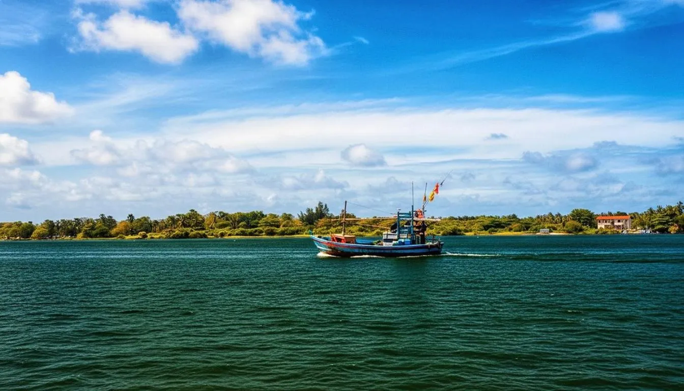 Lake view in The Cove Pasikuda - Eco Resort