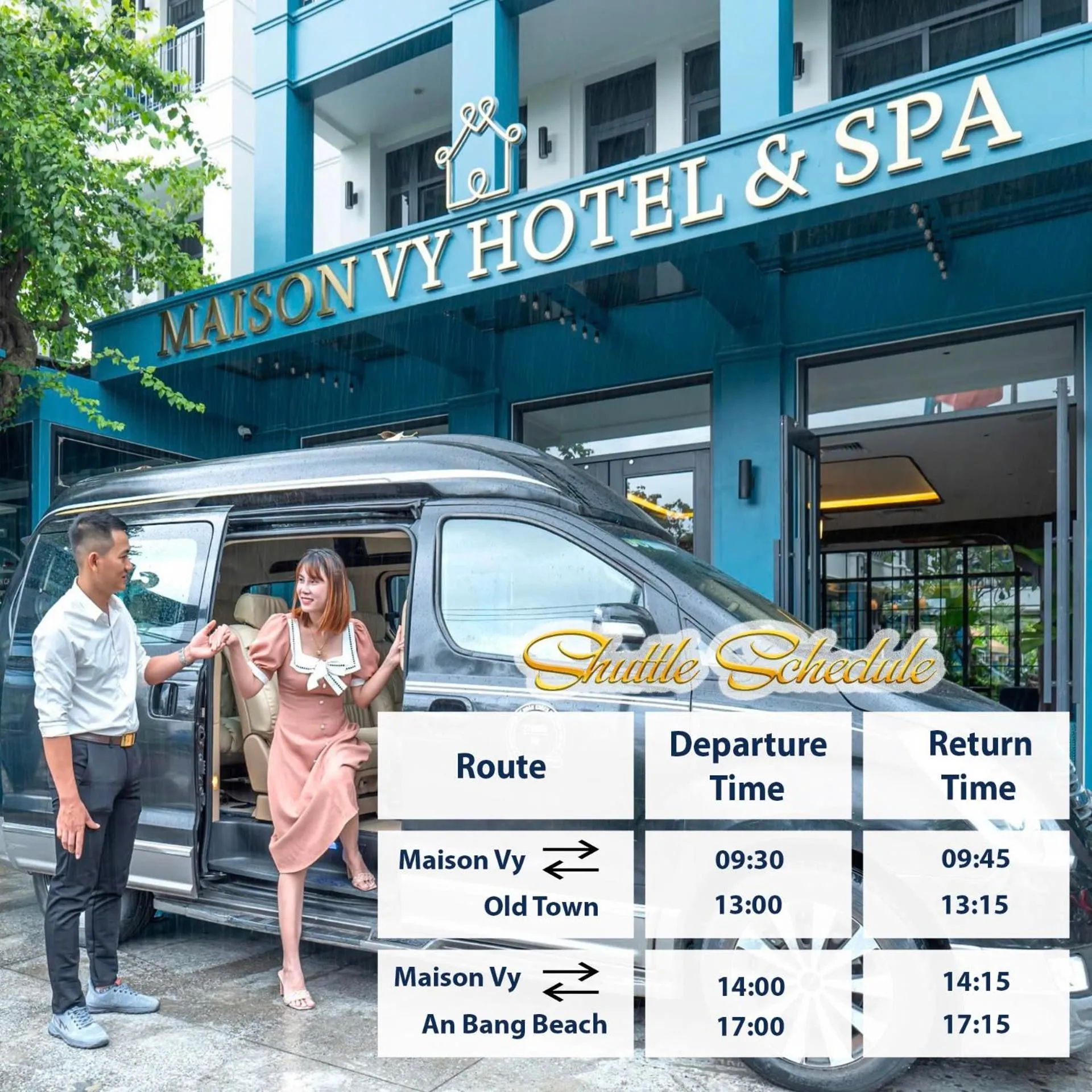 shuttle in Maison Vy Hotel Hội An