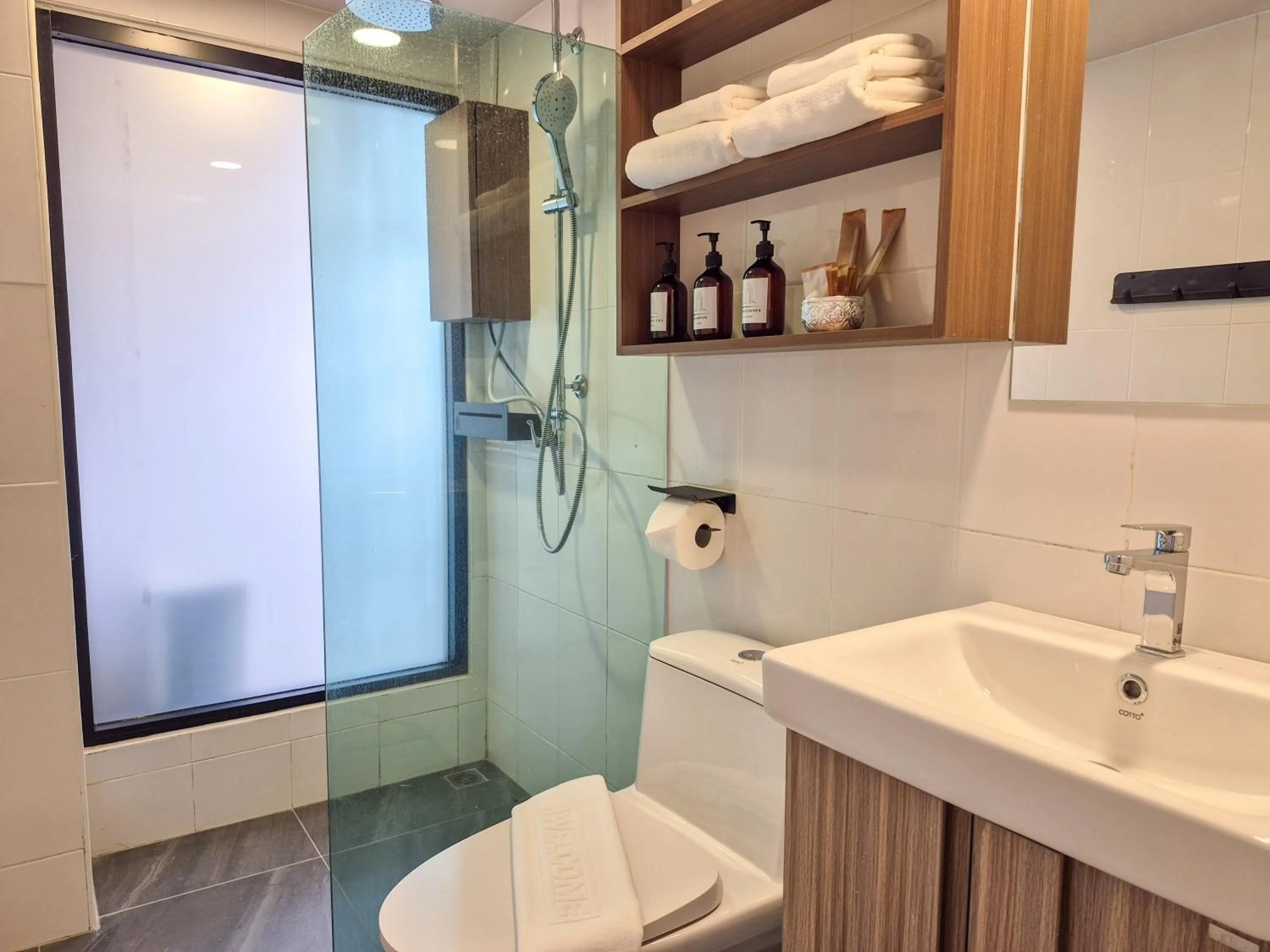 Bathroom in Wangkaew Hotel