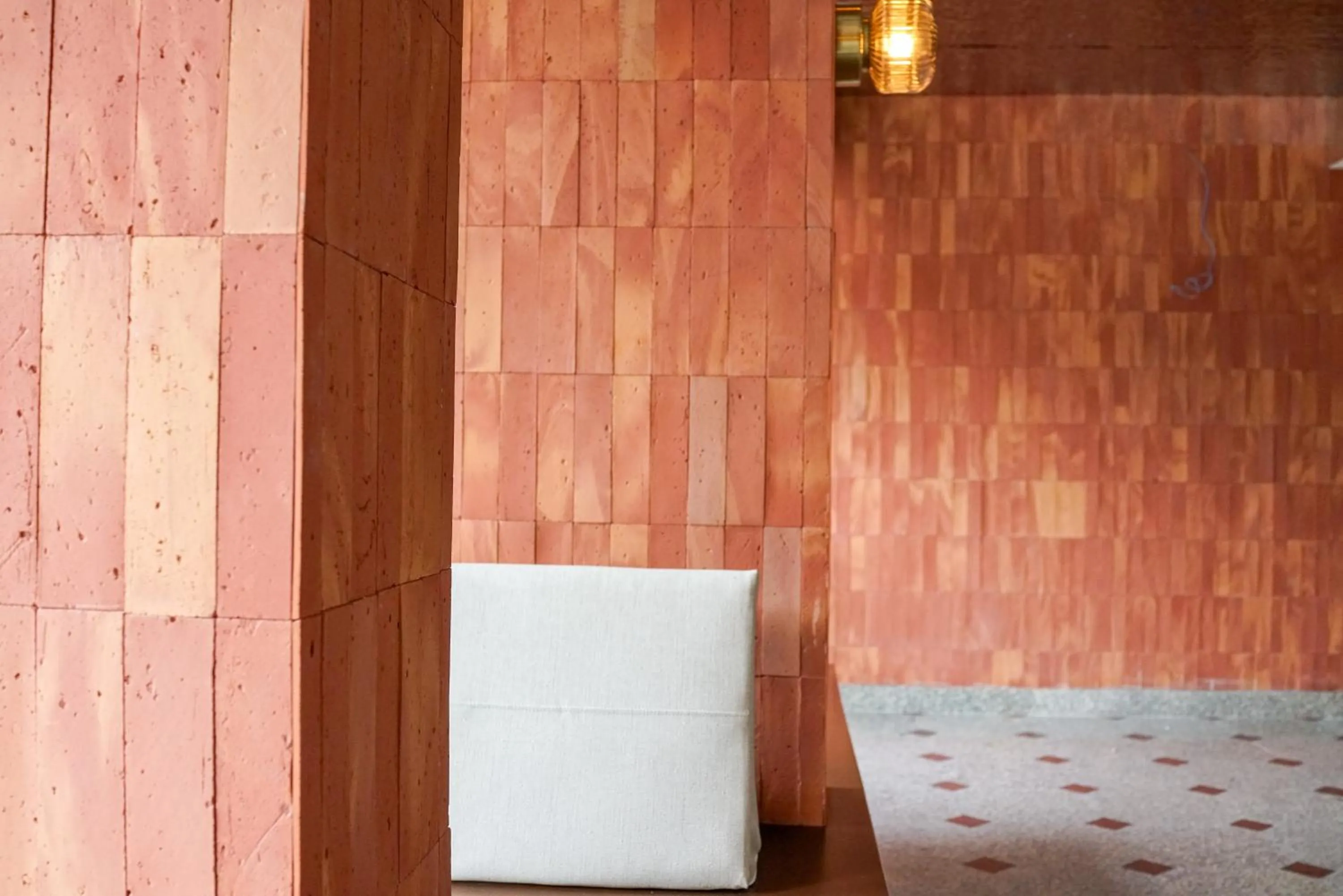 Decorative detail, Bed in Wangkaew Hotel