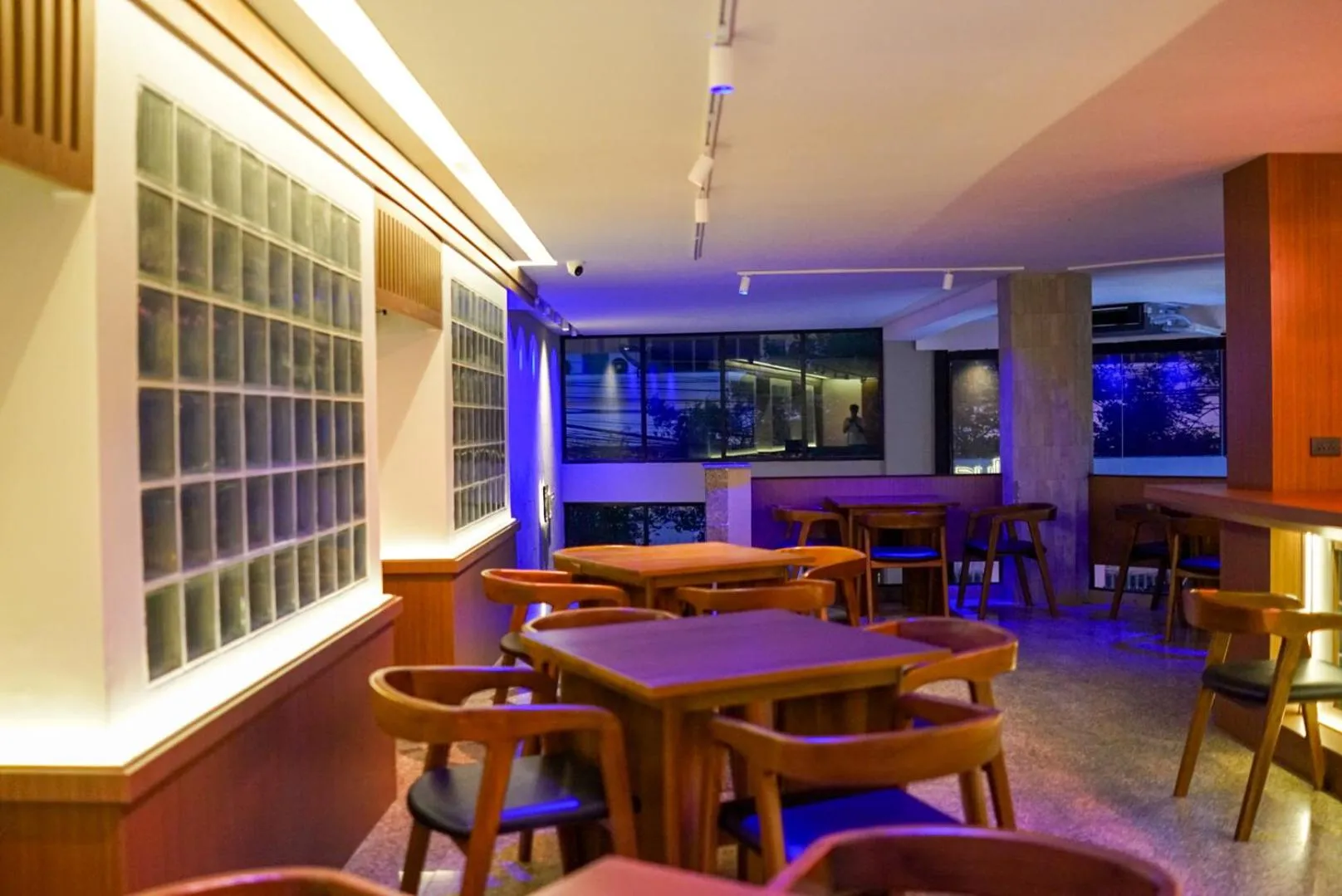 Dining area in Wangkaew Hotel