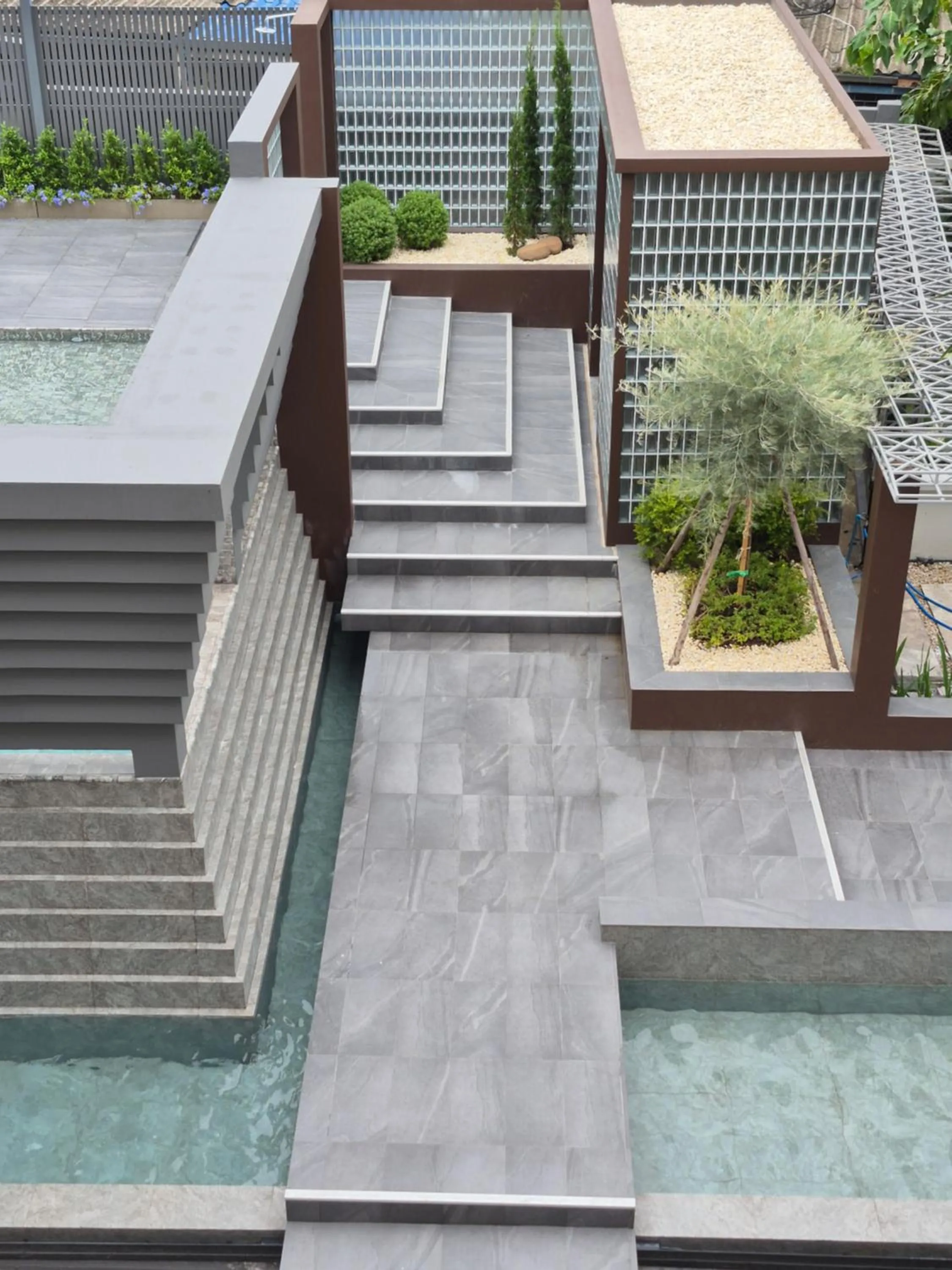 Bird's eye view in Wangkaew Hotel