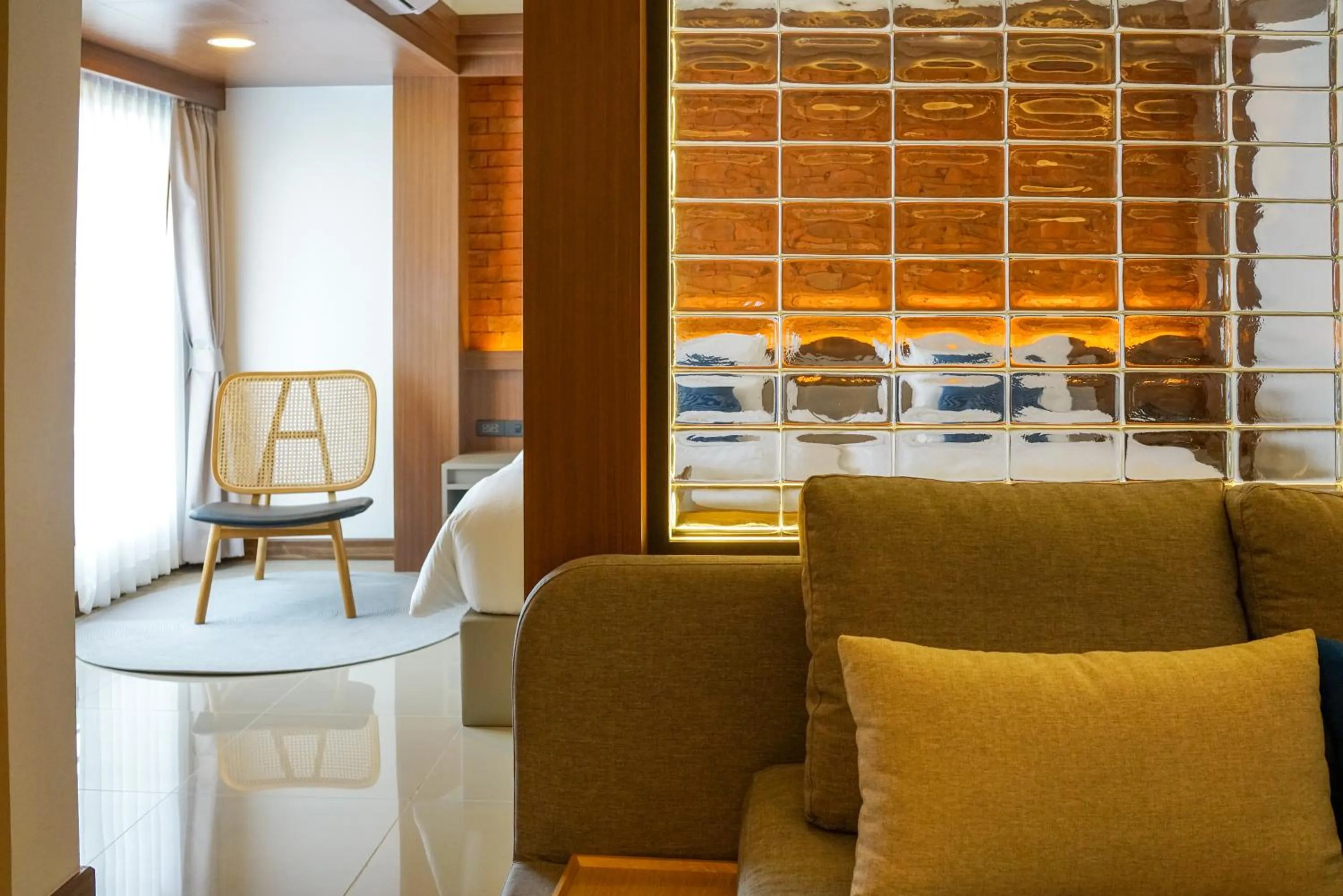 Photo of the whole room in Wangkaew Hotel