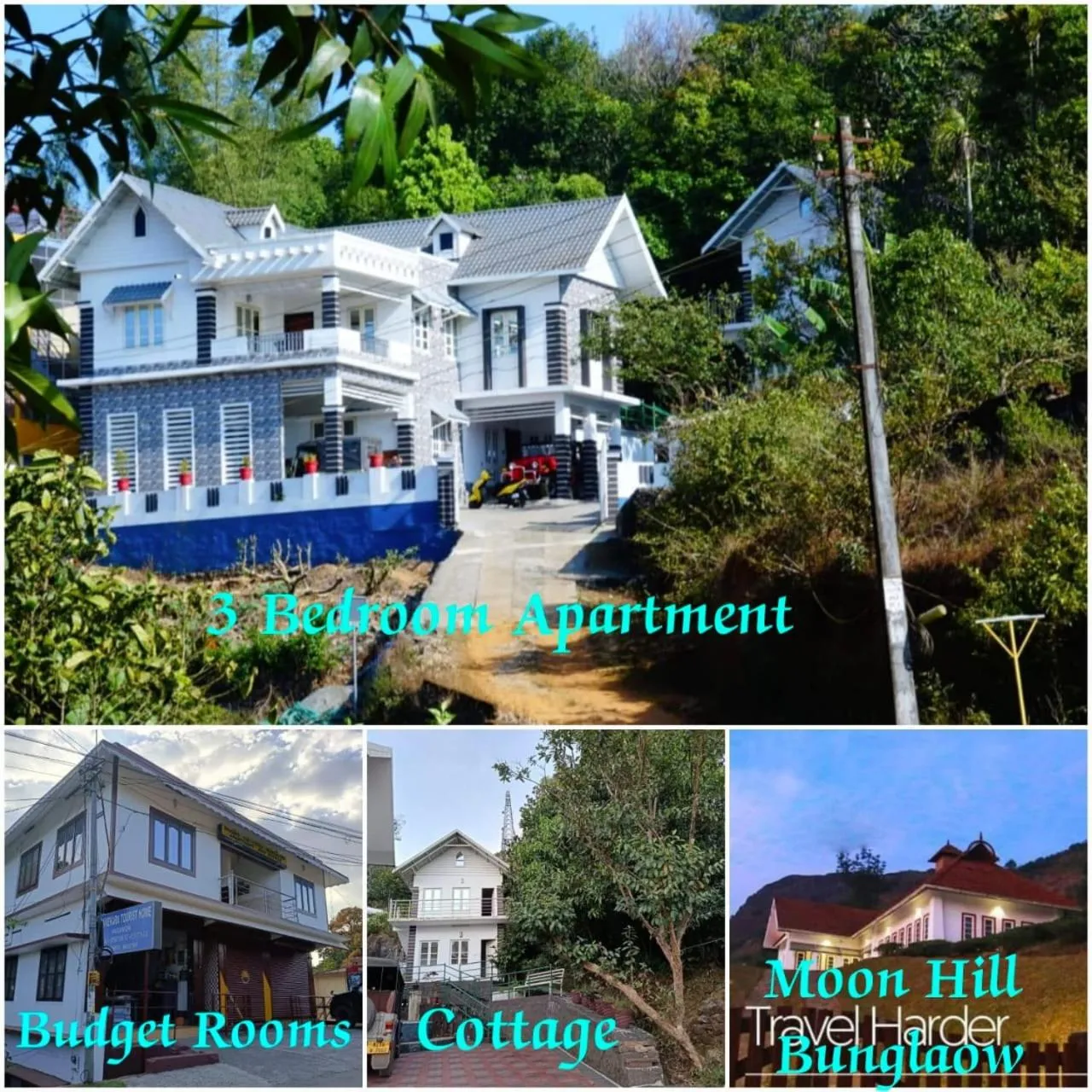 Thekkekara Tourist Home Vagamon - Rooms - Cottage - Apartment - Bunglow