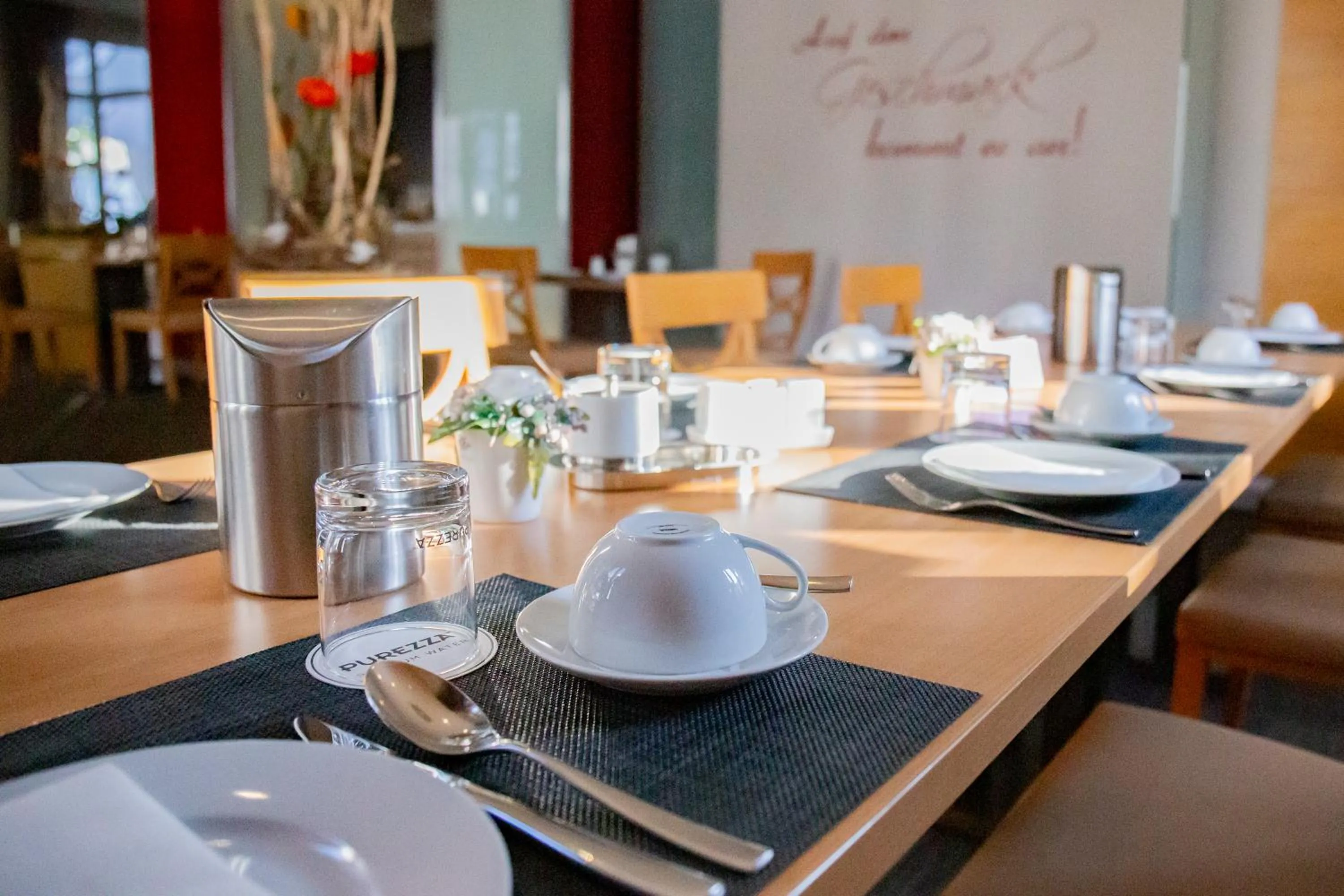 Dining area in ApartHotel "Am Fließ"
