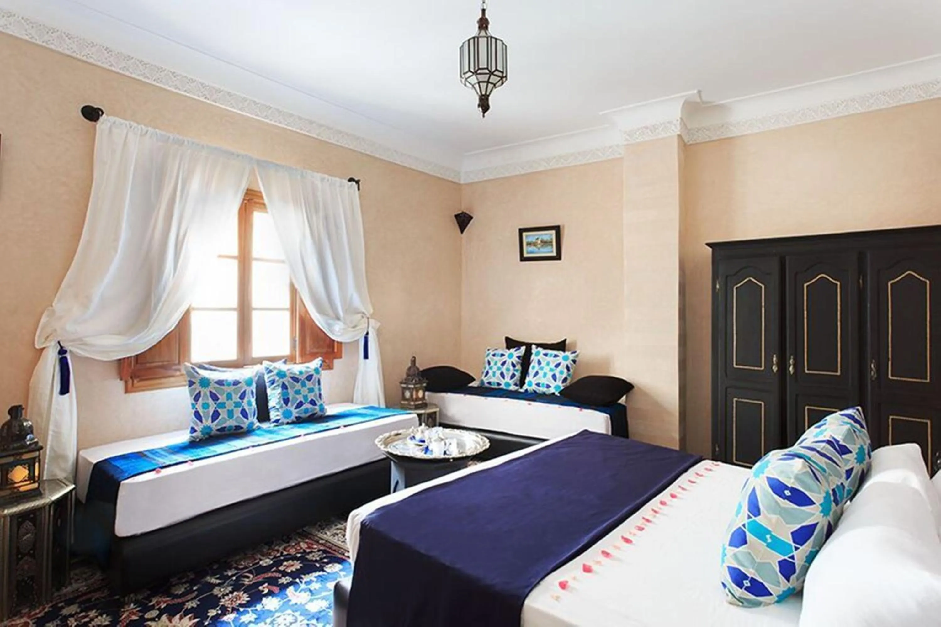 Bedroom, Bed in Arabian Riad Marrakech